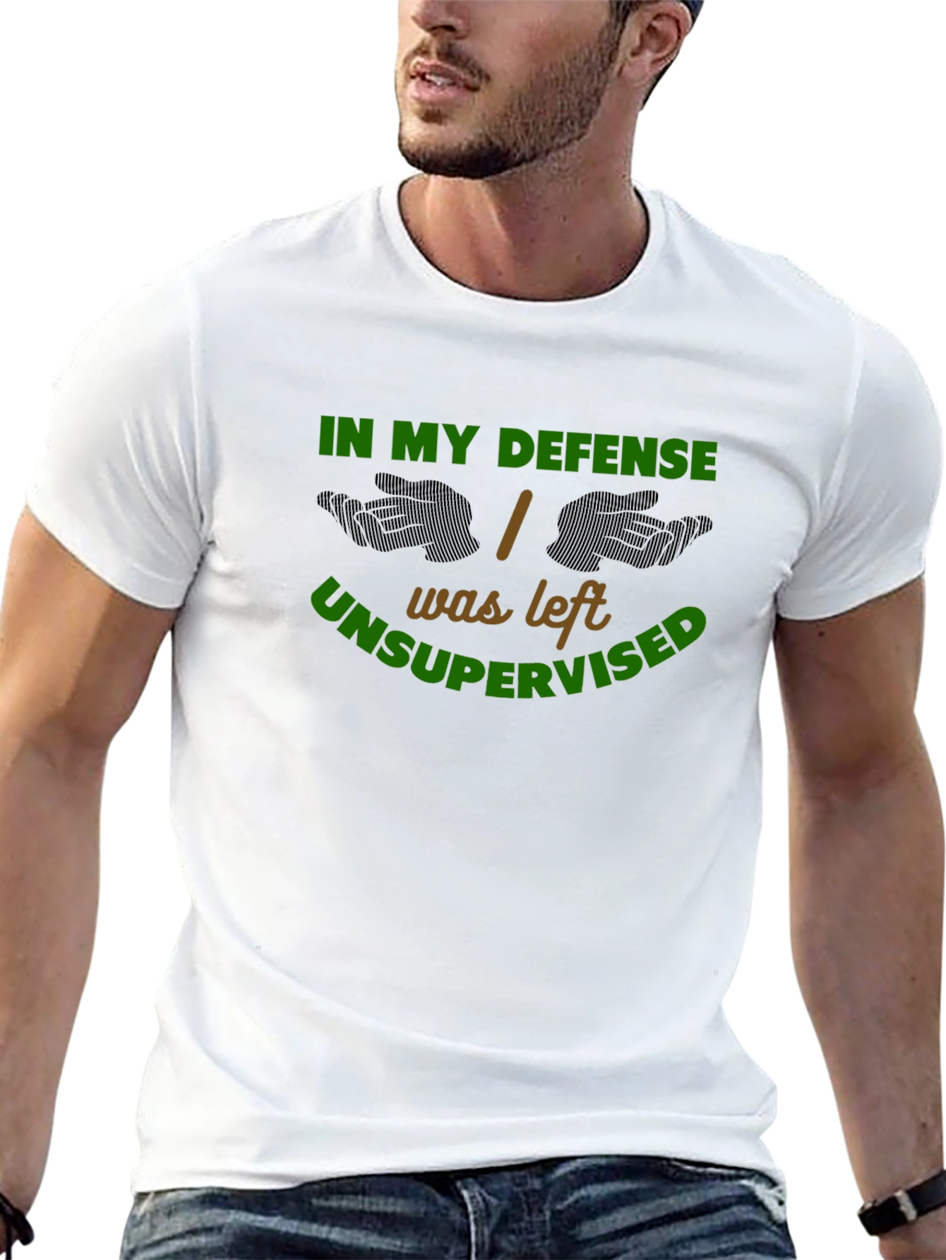 In My Defense Unsupervised Graphic Tee