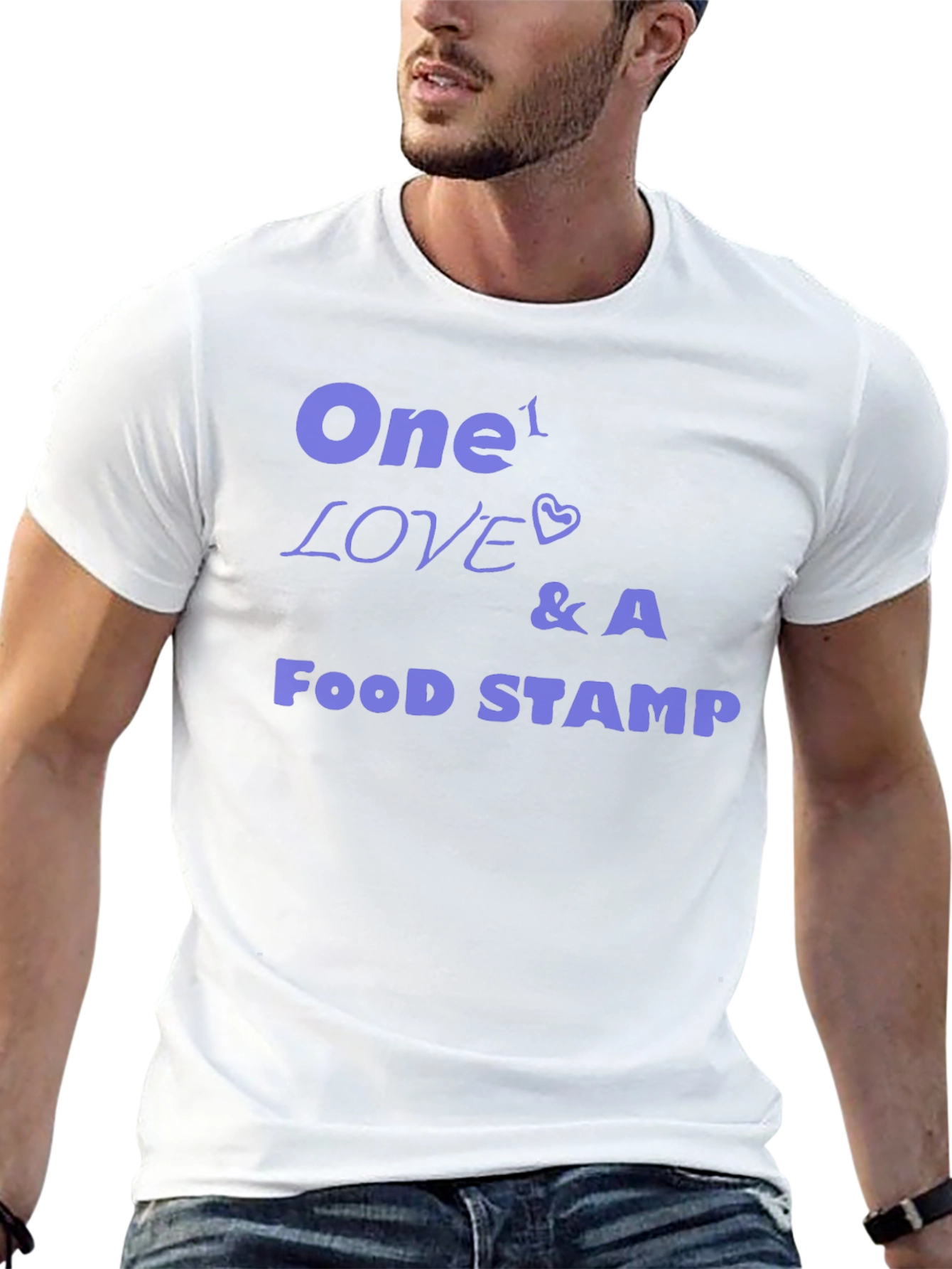 One Love & A Food Stamp Graphic Tee