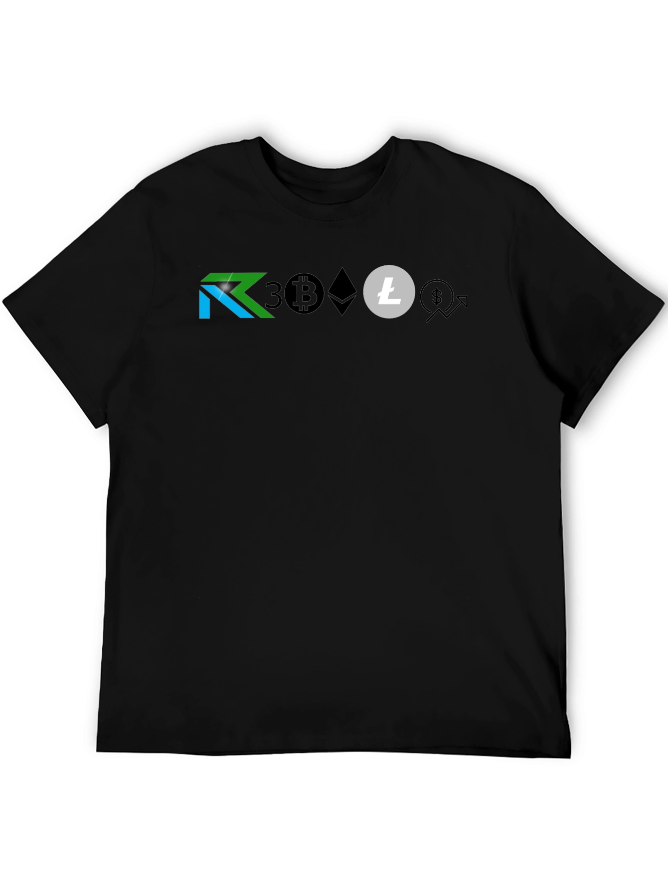 Crypto Currency Black T-Shirt