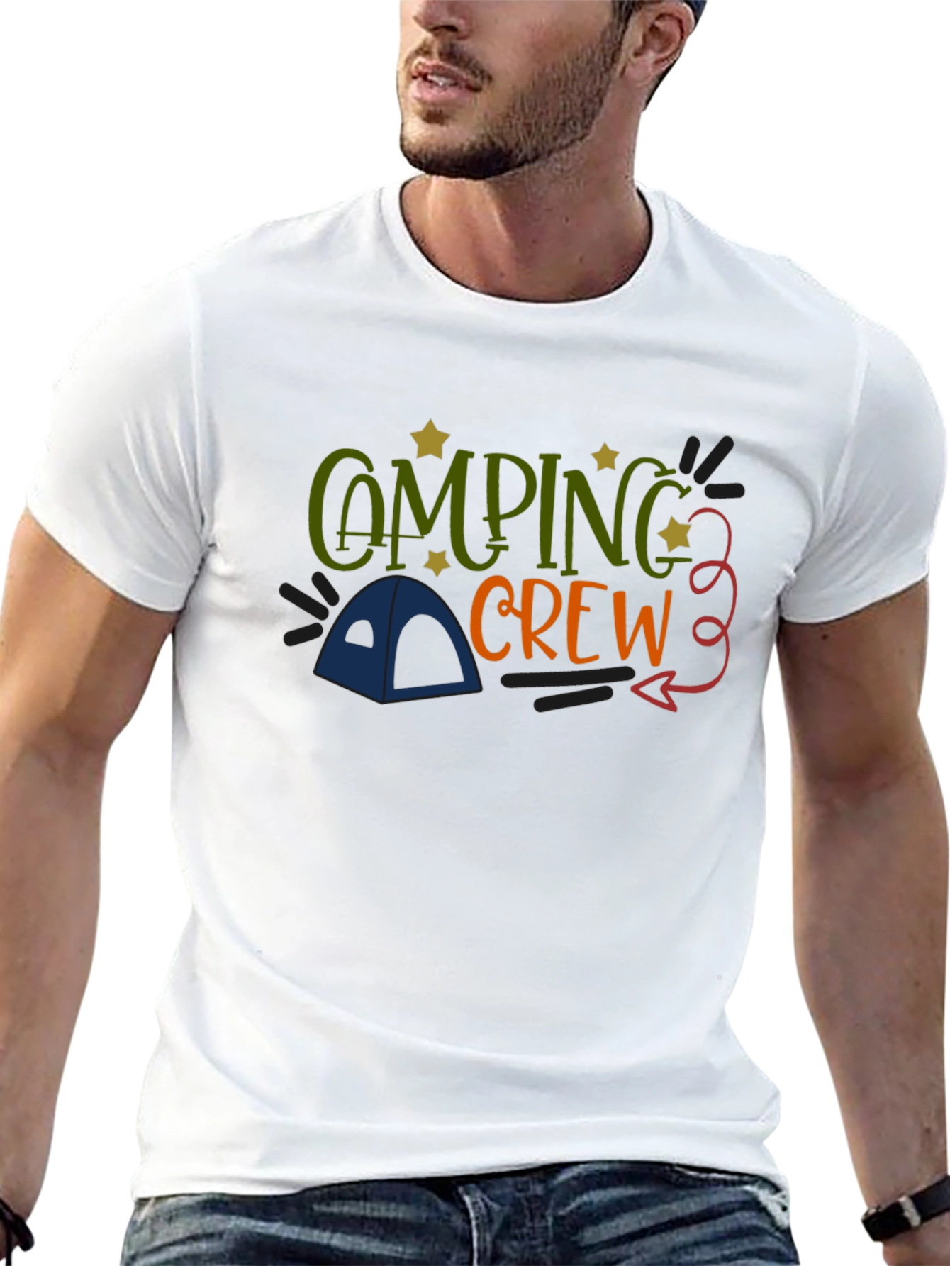 Camping Crew Graphic Tee