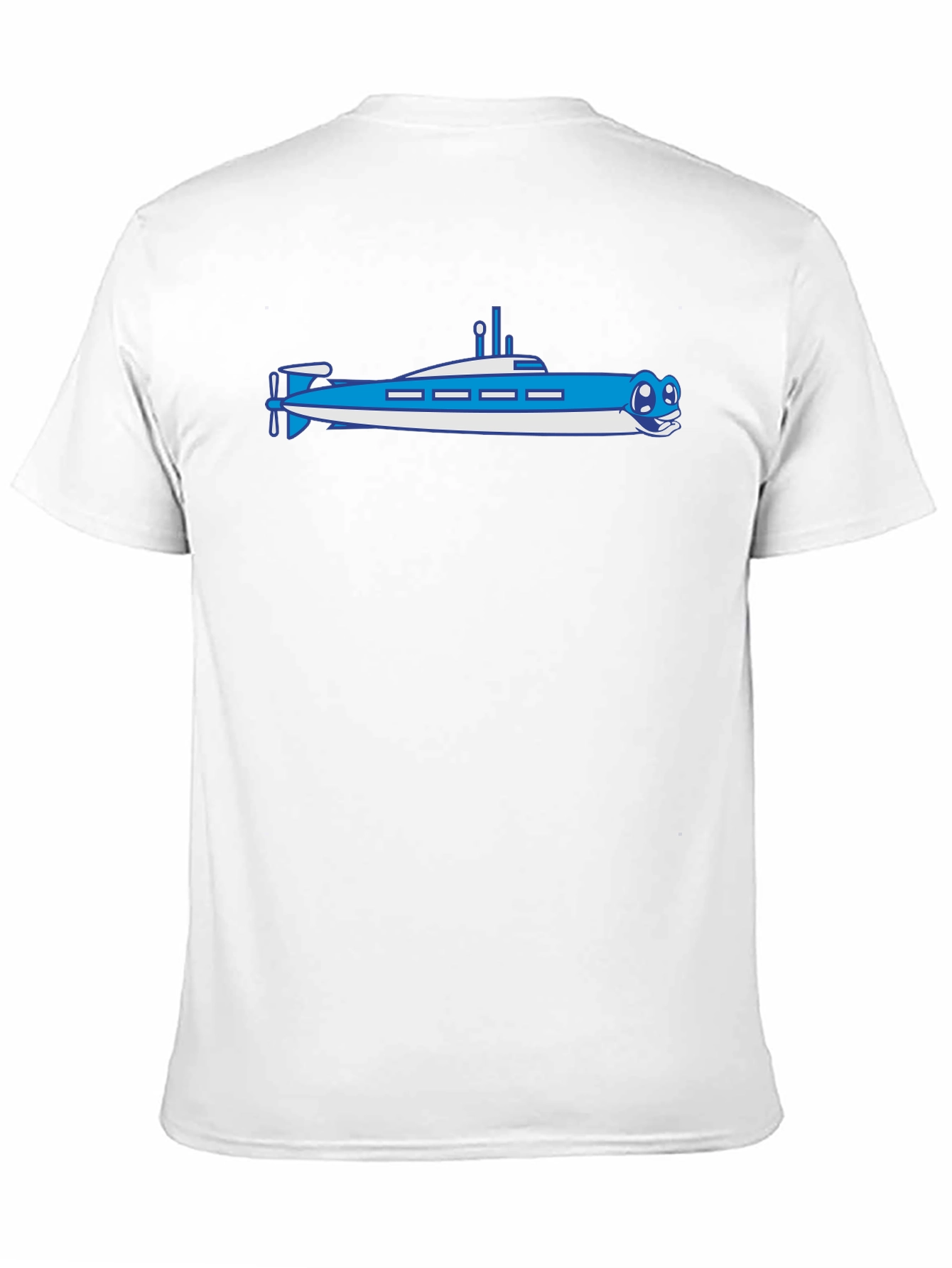 Yellow Submarine Cartoon T-Shirt - Black