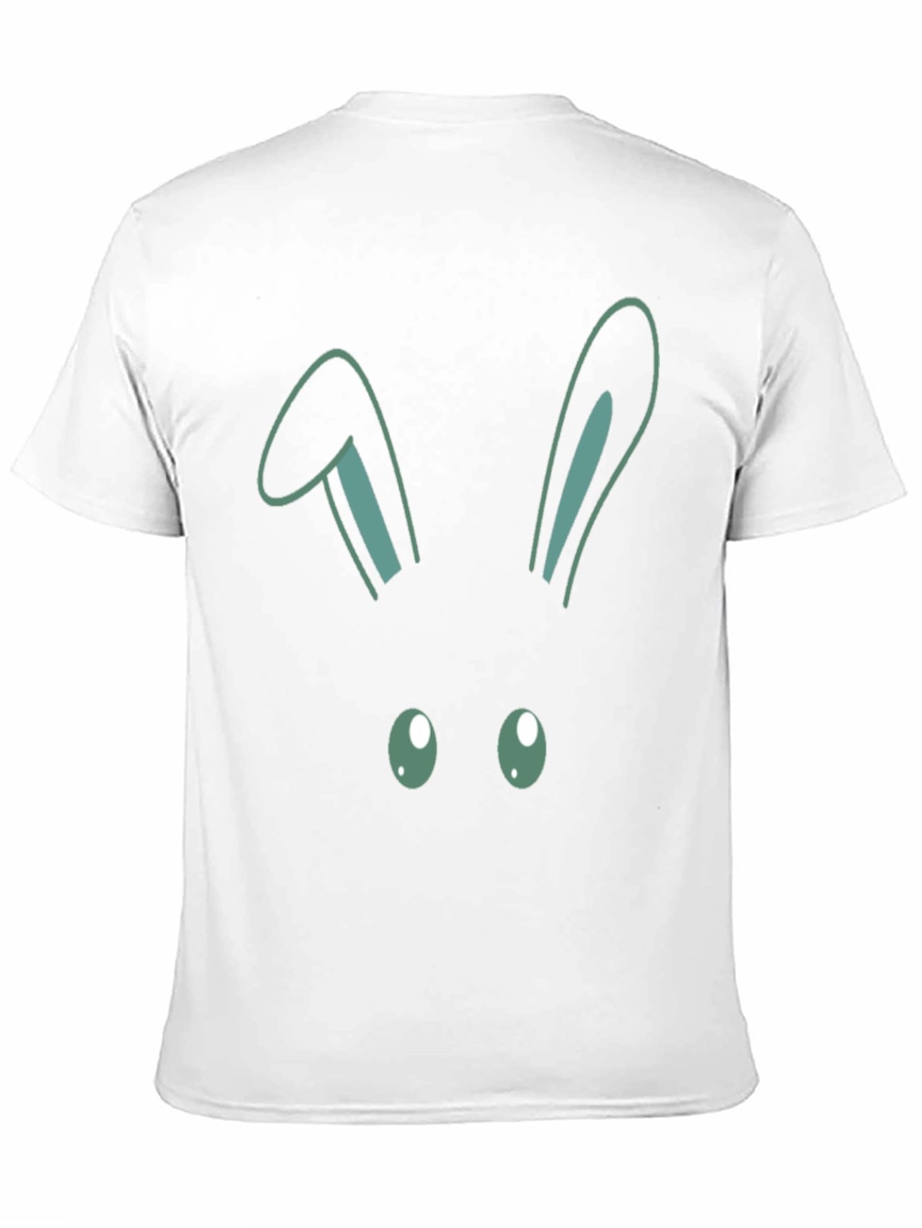 Cute Bunny Face Graphic T-Shirt