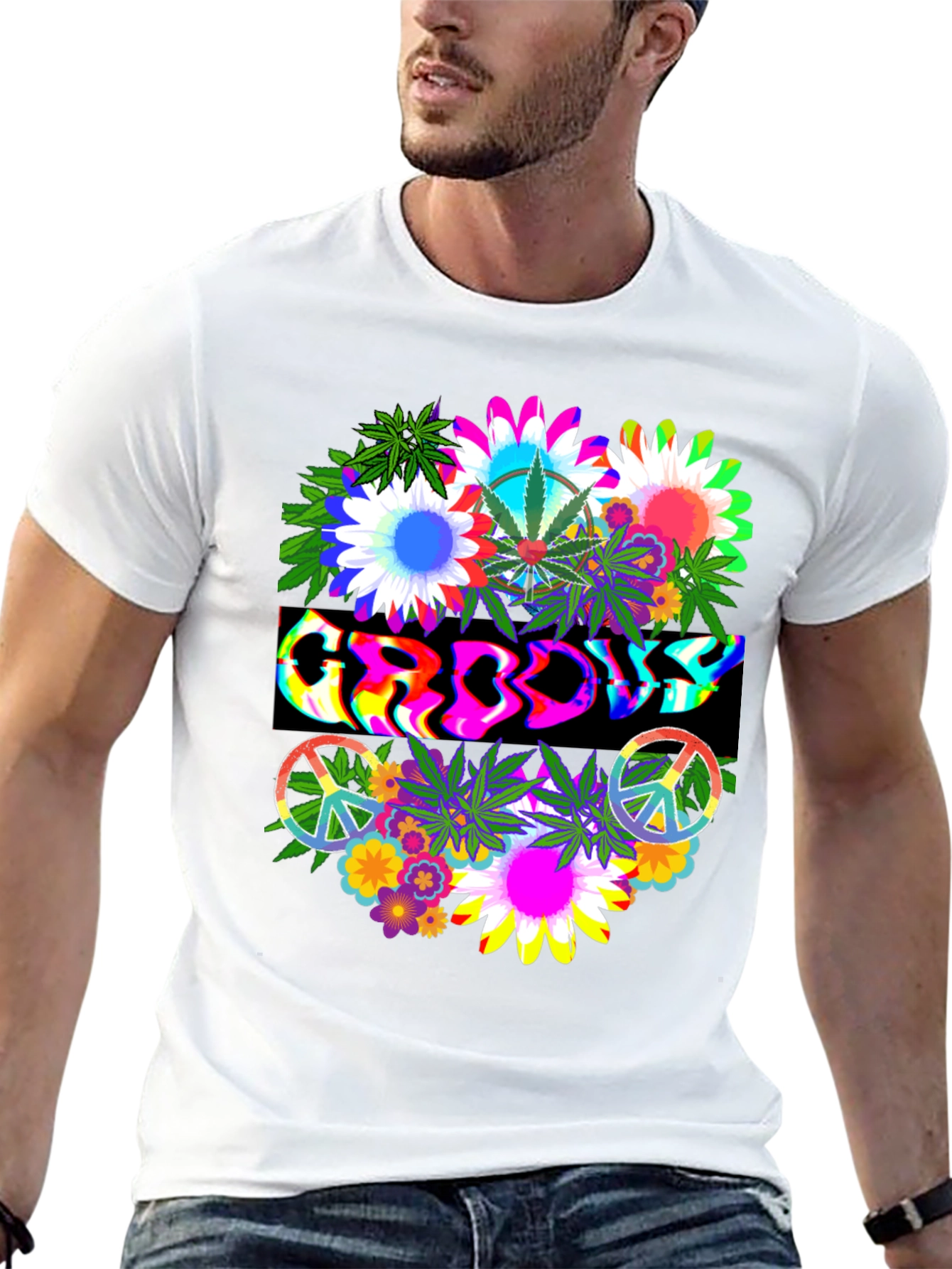 Groovy Hippie Peace T-Shirt