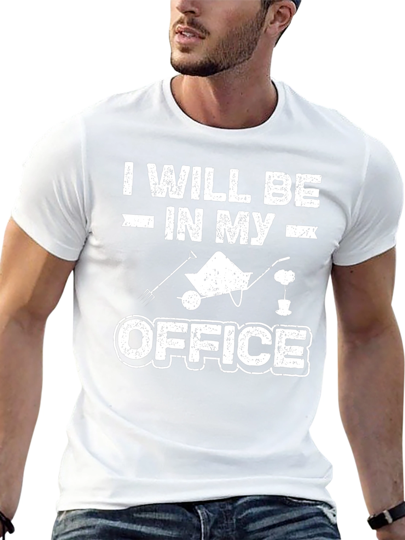 Gardeners Humor T-Shirt - Office Gardening
