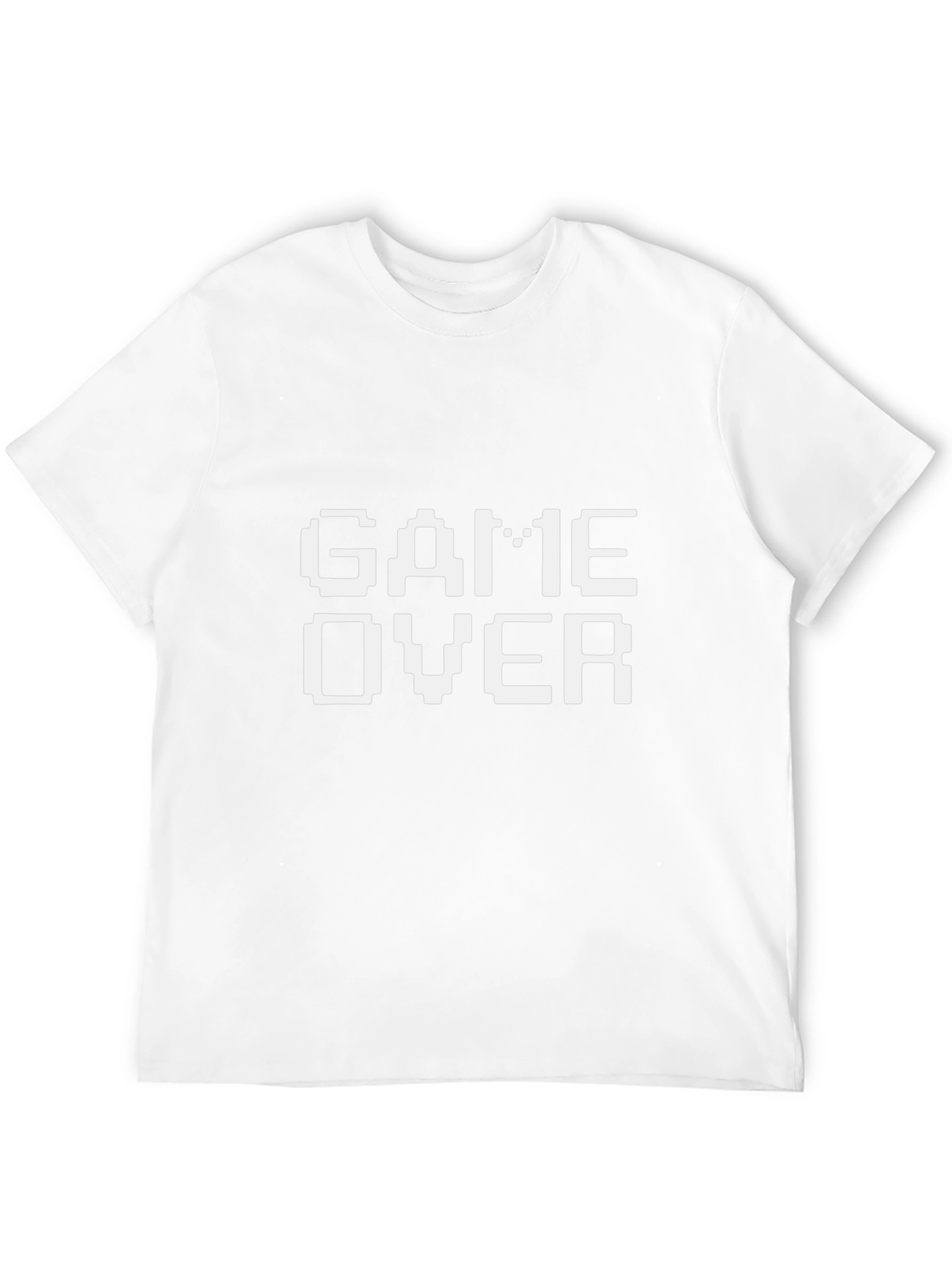 Game Over T-Shirt - Pixelated Gaming Tee