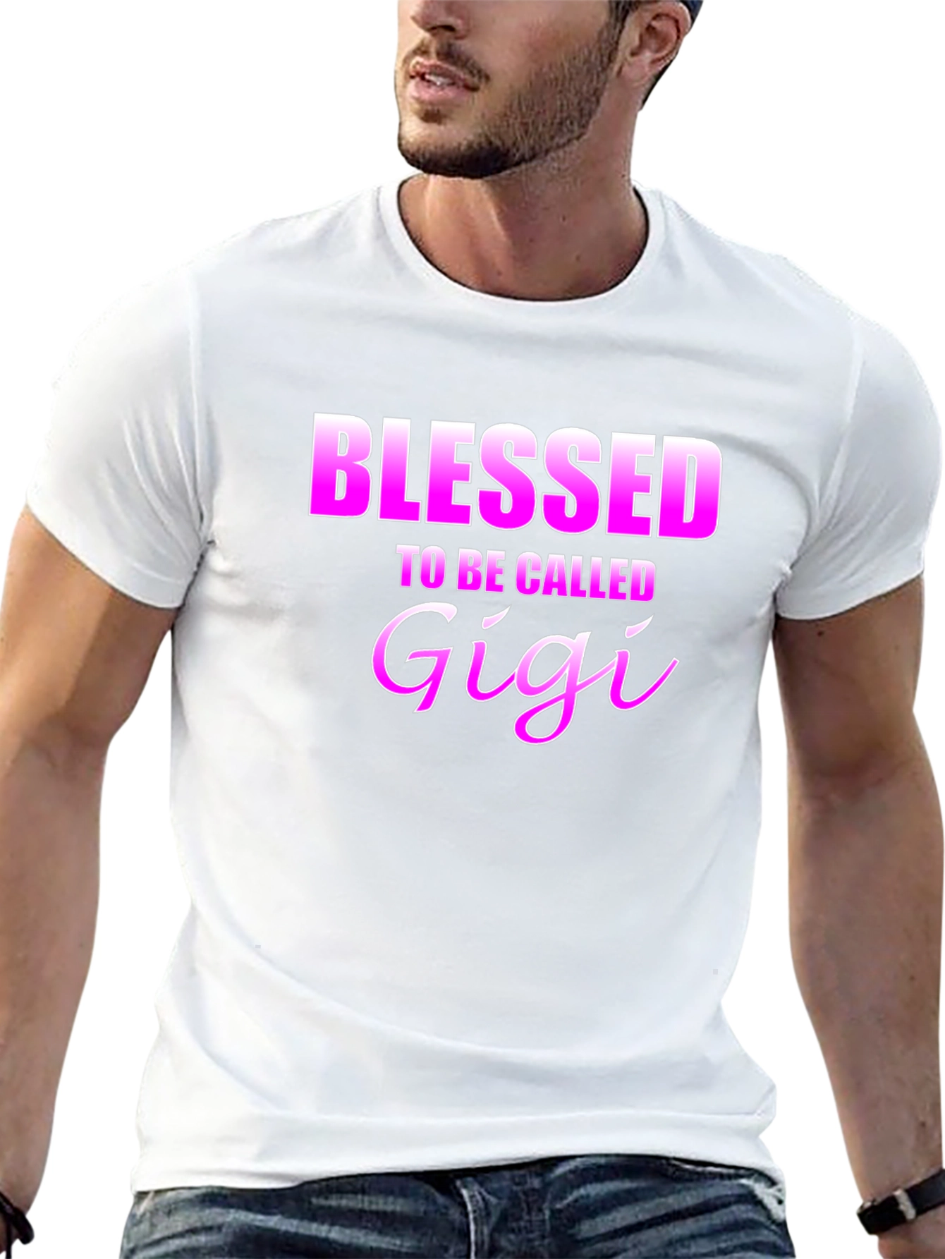 Blessed to be Called Gigi - Black T-Shirt