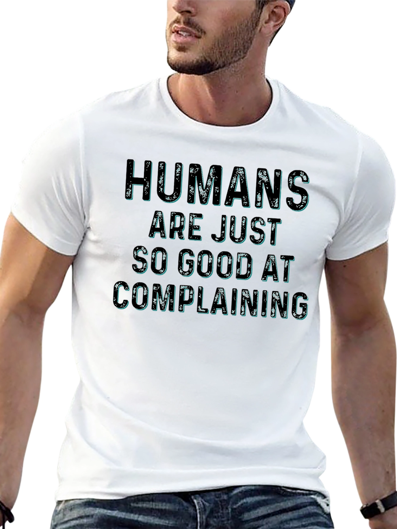 Humans Complaining Graphic T-Shirt