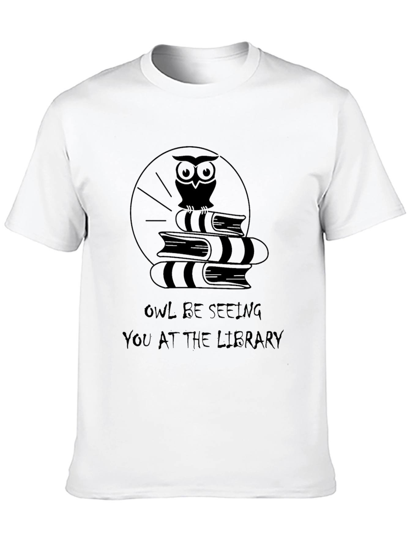 Owl Be Seeing You at the Library T-Shirt