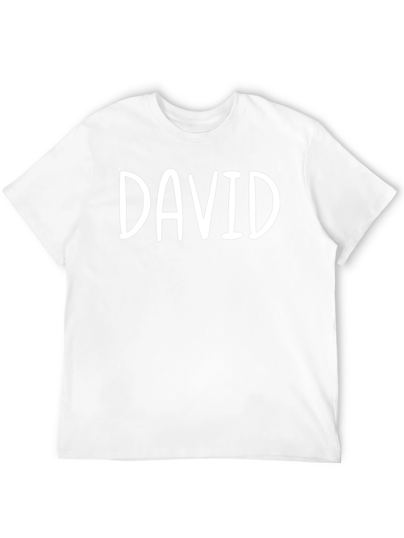 Personalized DAVID Black T-Shirt