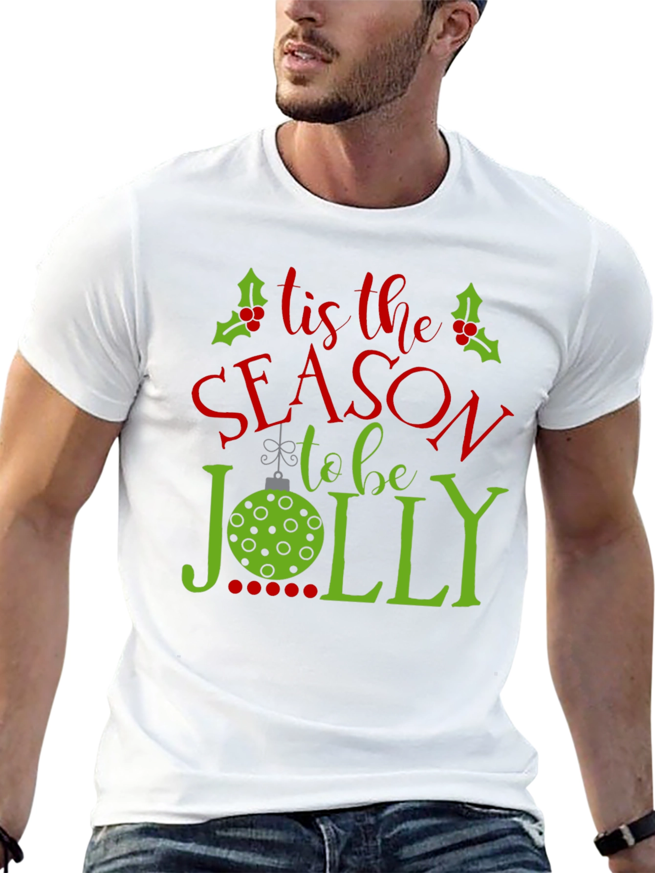 Tis The Season To Be Jolly Graphic Tee