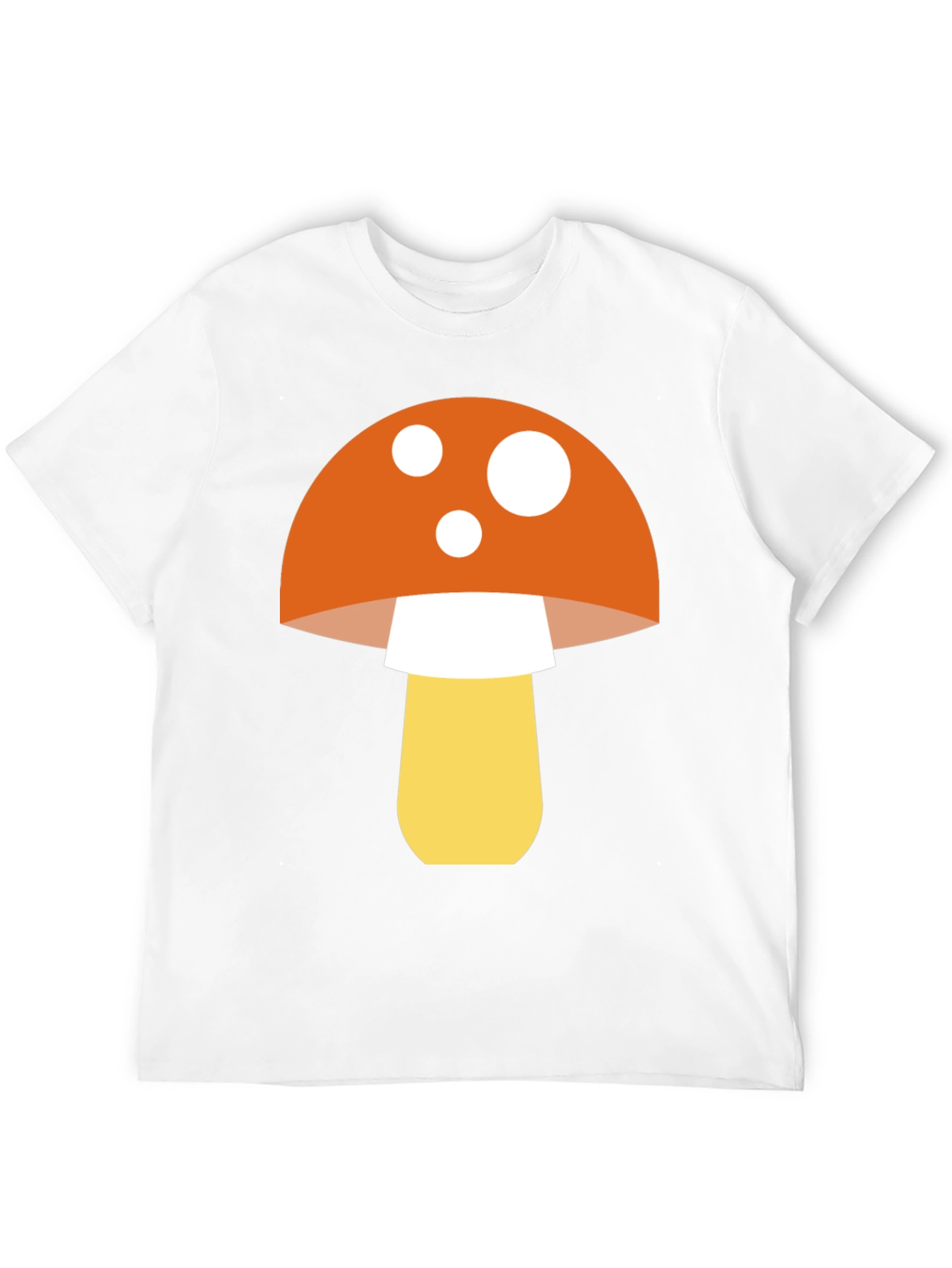 Mushroom Graphic T-Shirt - Funky Black Tee