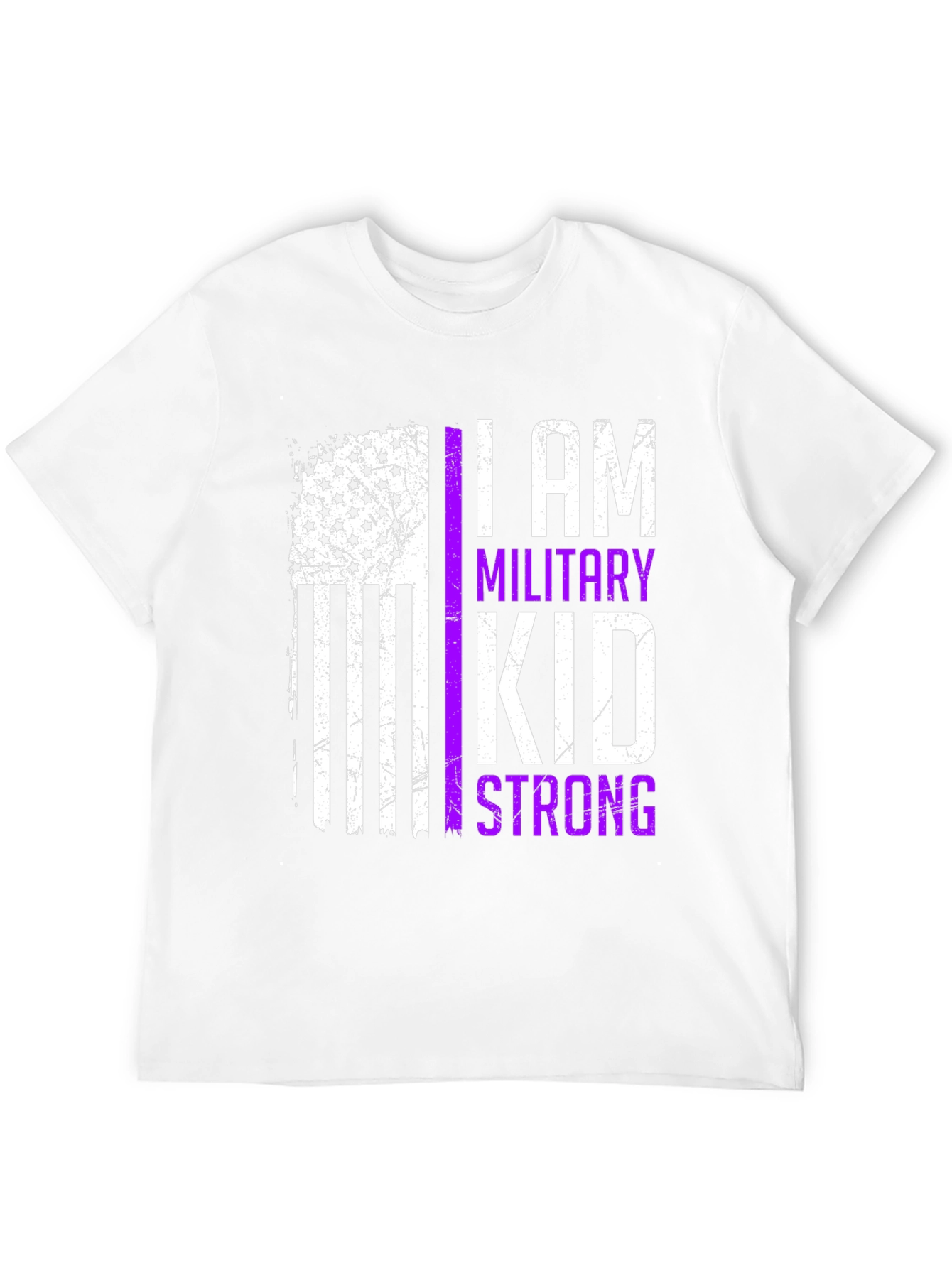 Military Kid Strong Graphic Tee
