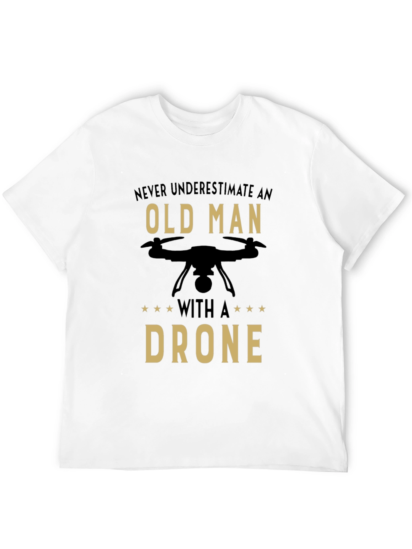 Old Man Drone T-Shirt