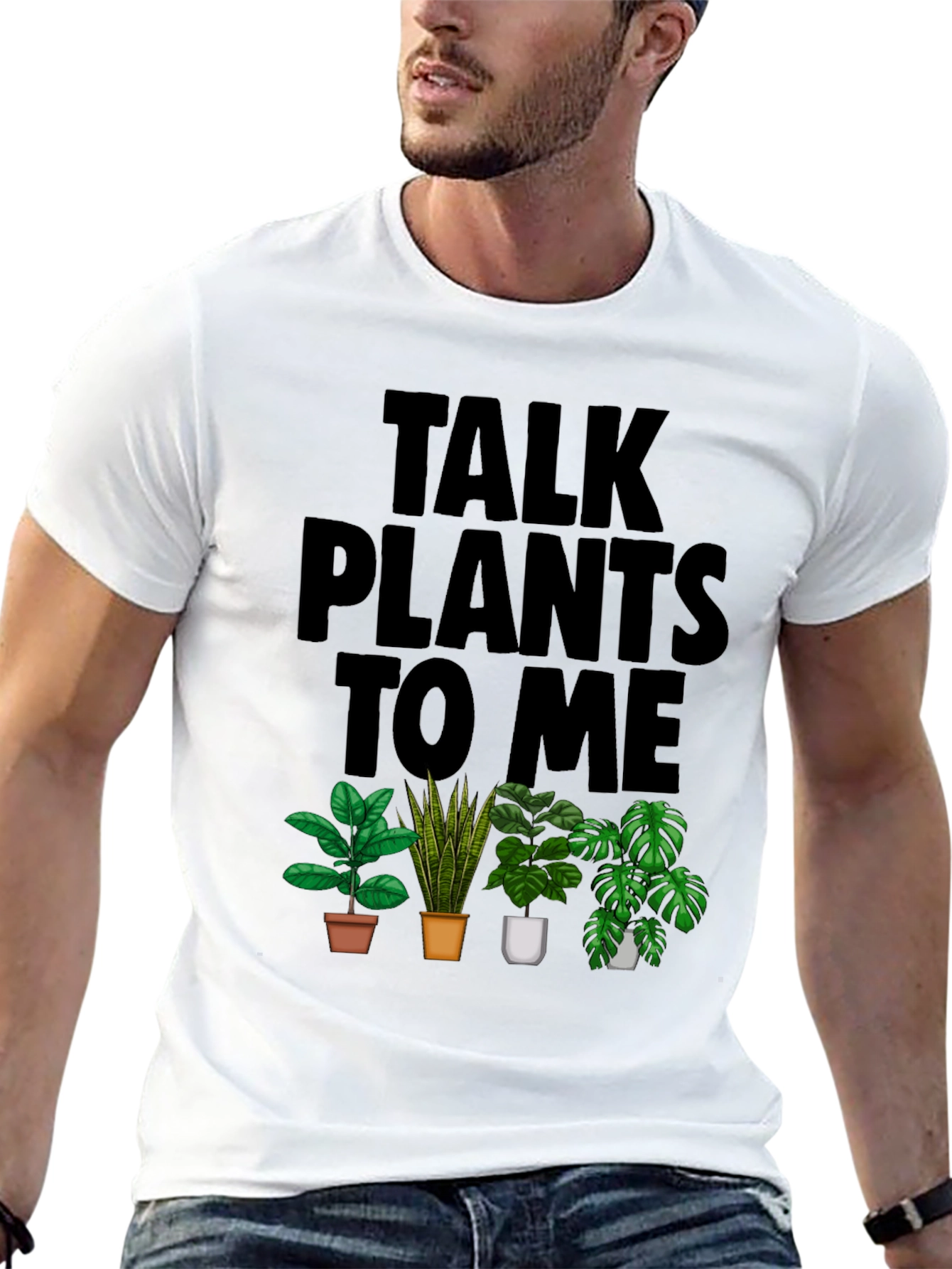 Talk Plants to Me Graphic T-Shirt