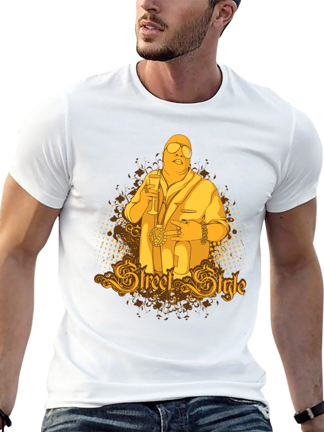 Street Style Graphic Tee - Bold Fashion Statement
