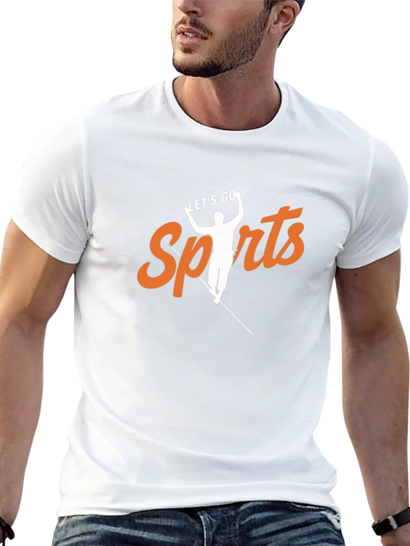 Lets Go Sports Graphic T-Shirt