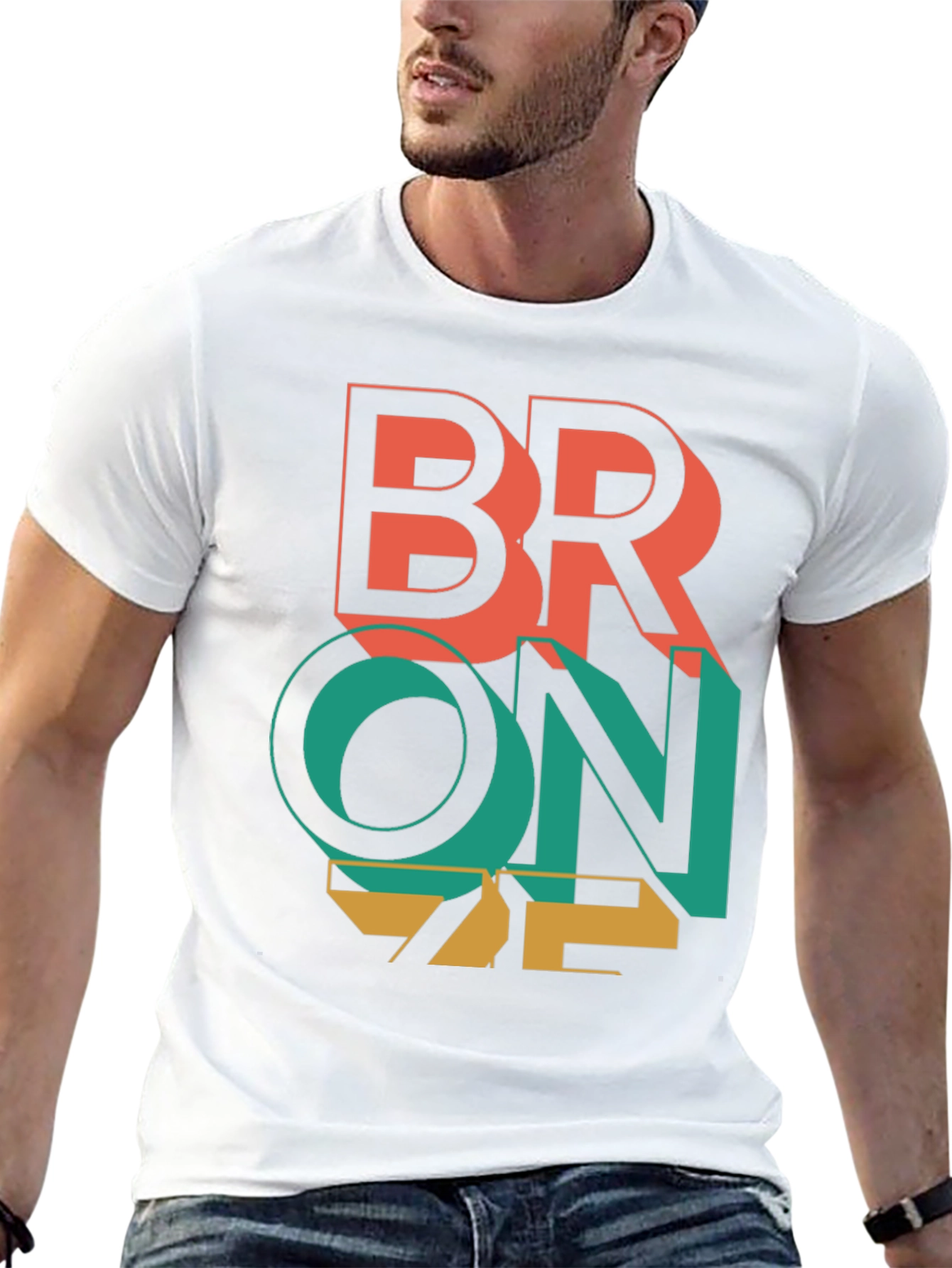 Bronze Graphic Tee - Urban Style