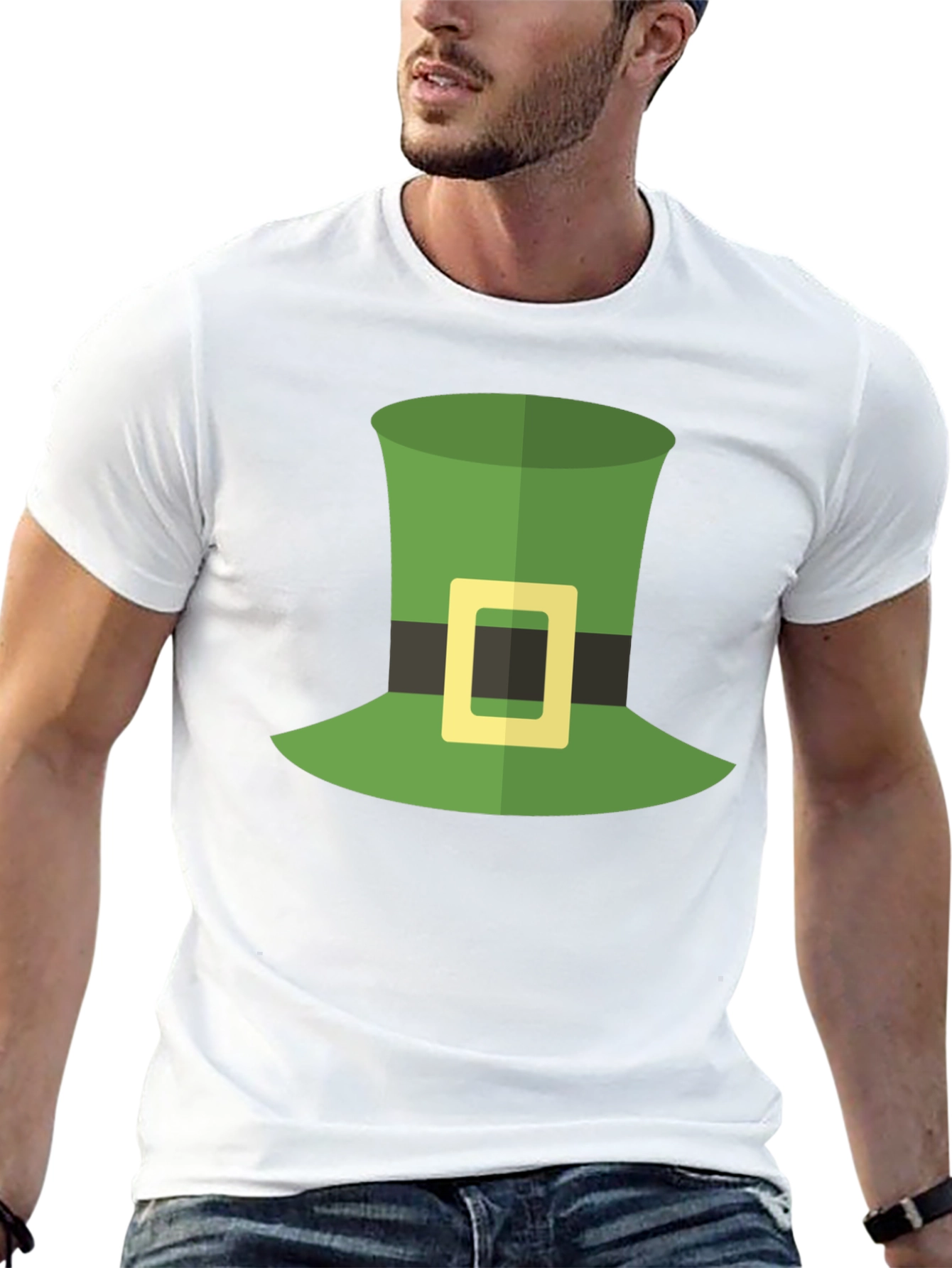 St. Patricks Day Leprechaun Hat Graphic Tee
