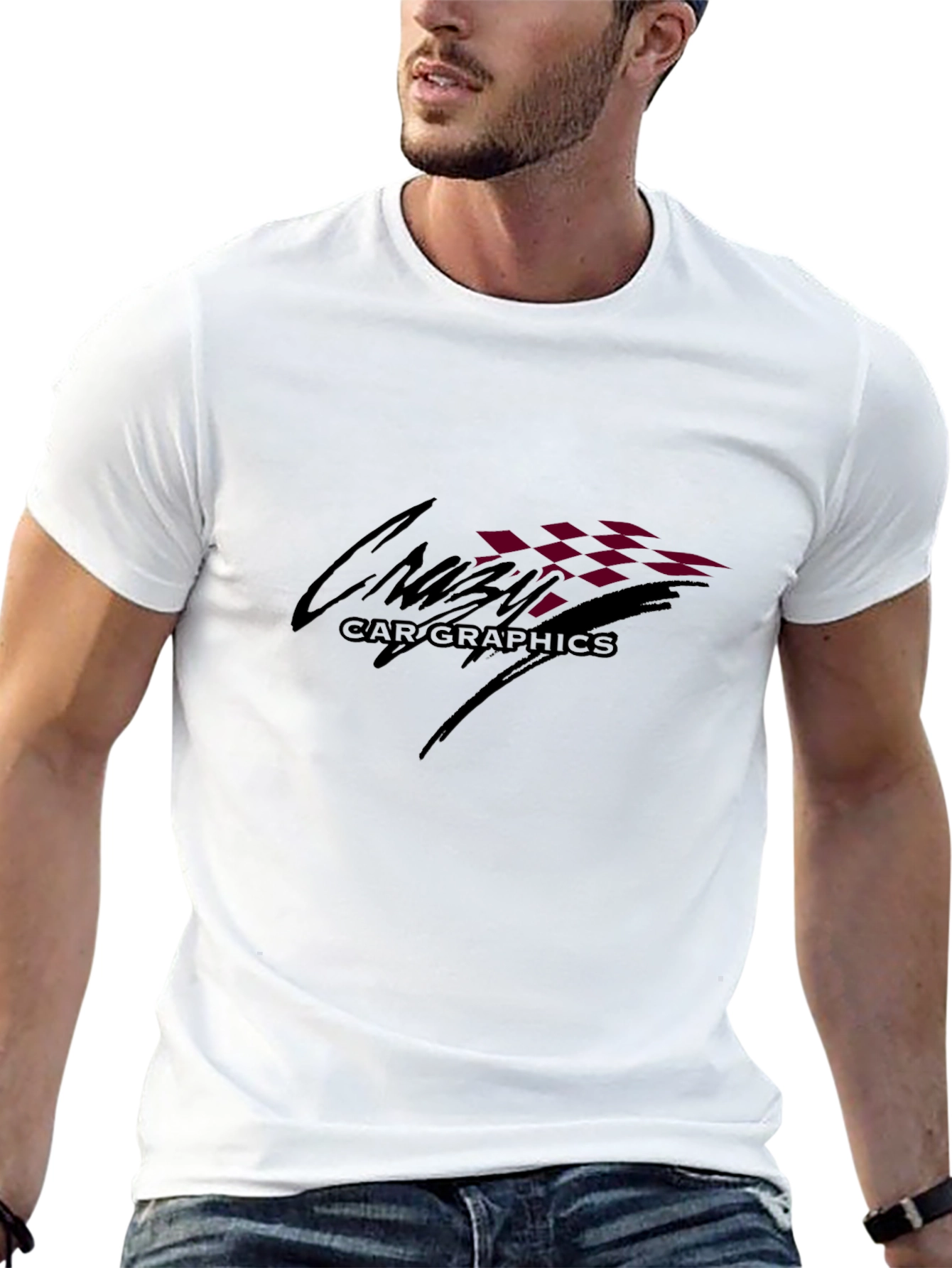 Crazy Car Graphics T-Shirt