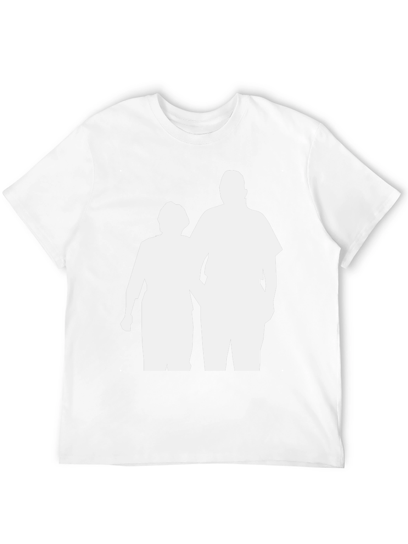 Black T-Shirt with Graphic Print
