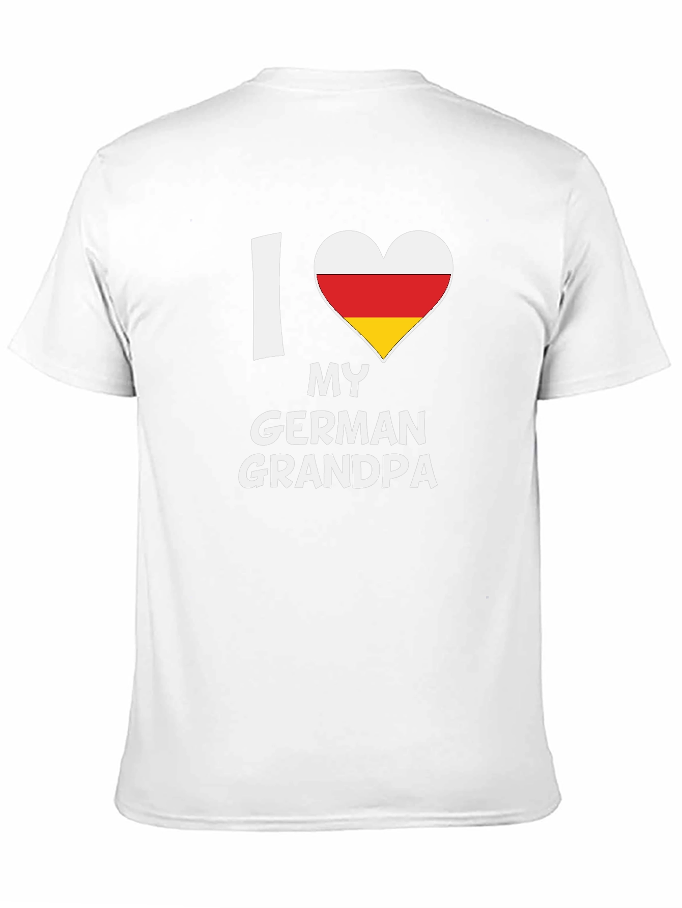 I Heart My German Grandpa T-Shirt Novelty Gift