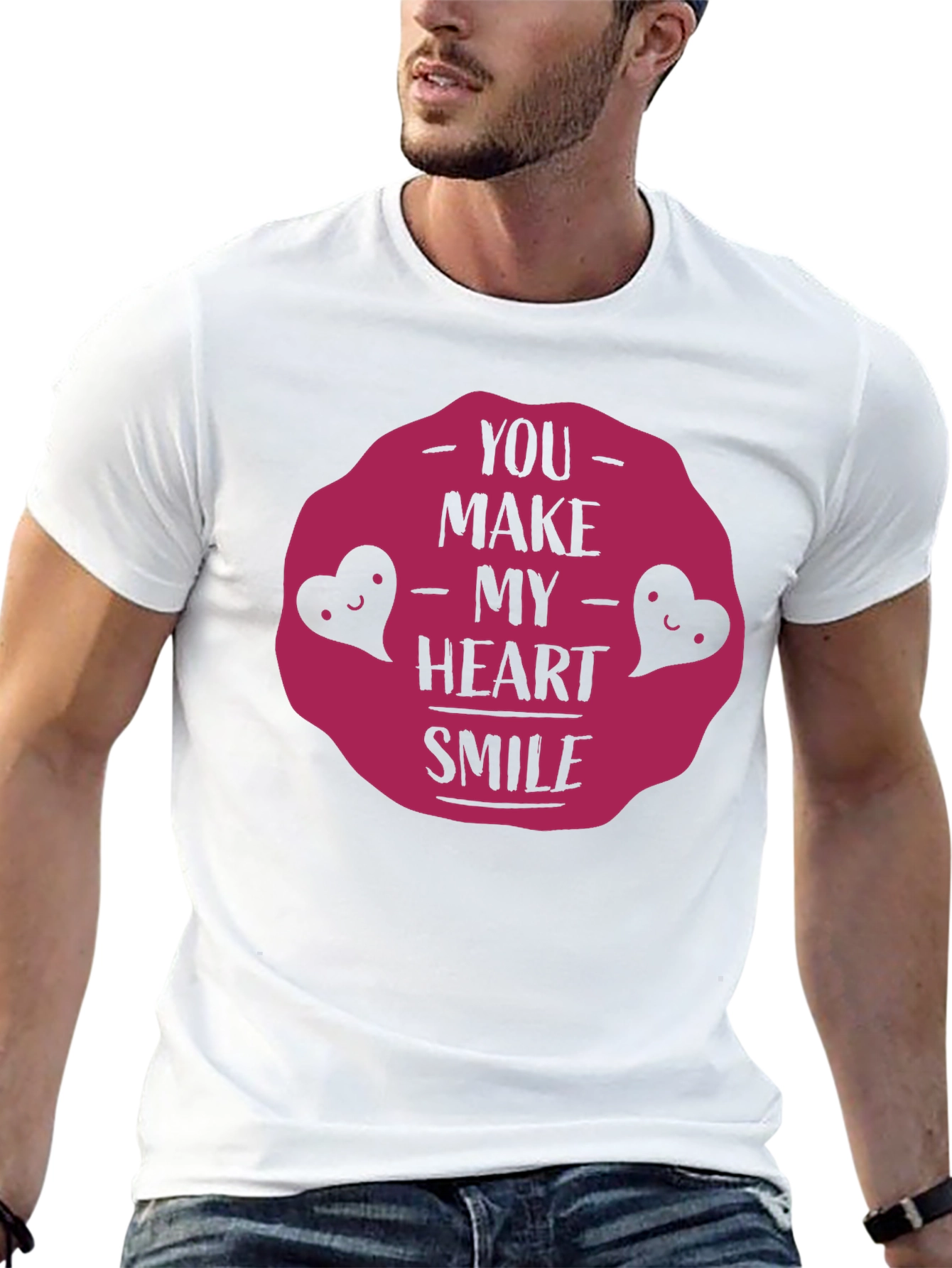 You Make My Heart Smile Graphic Tee