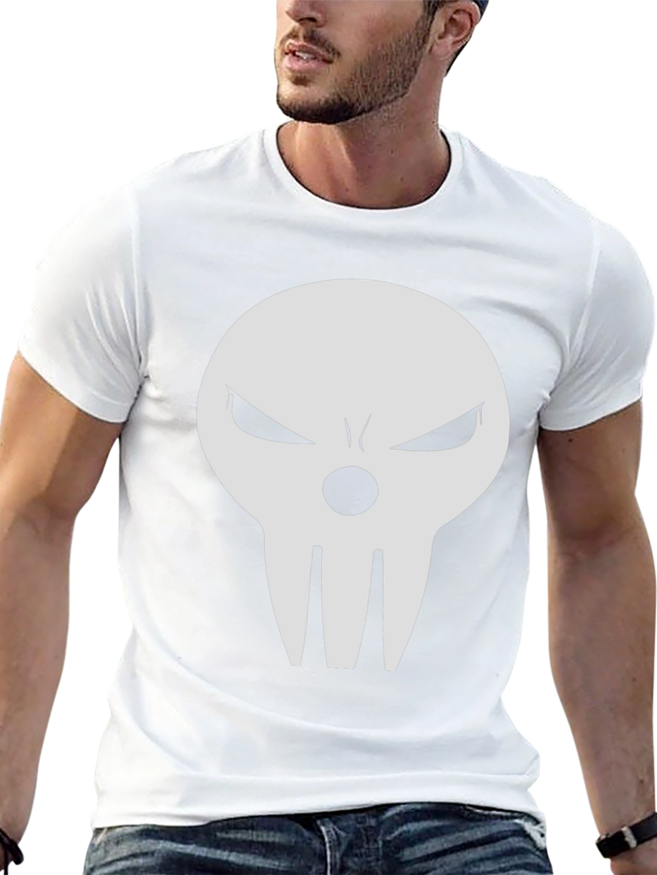 Skull Graphic Tee - Mens Black T-Shirt