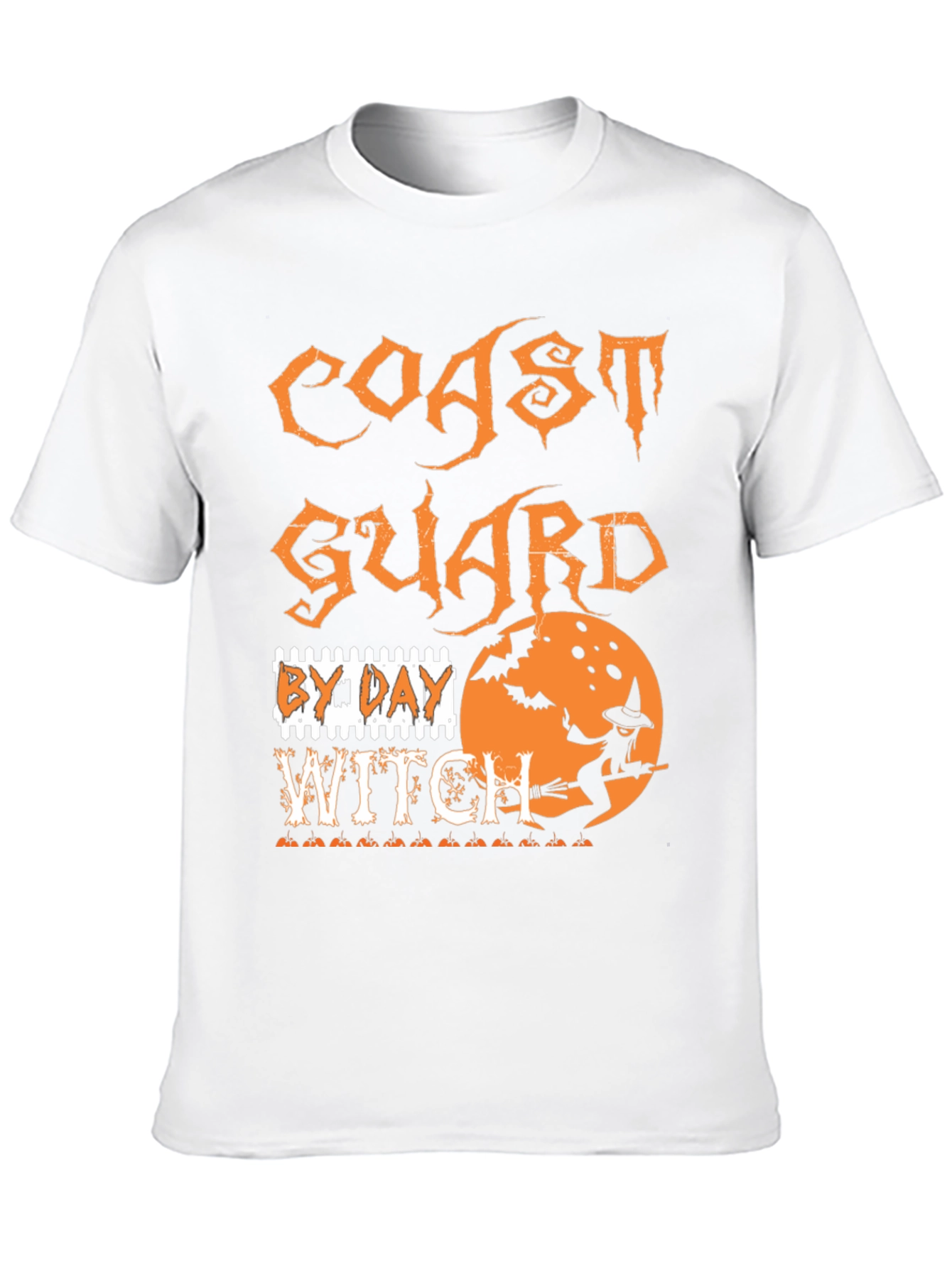 Coast Guard By Day Witch T-Shirt - Halloween Tee