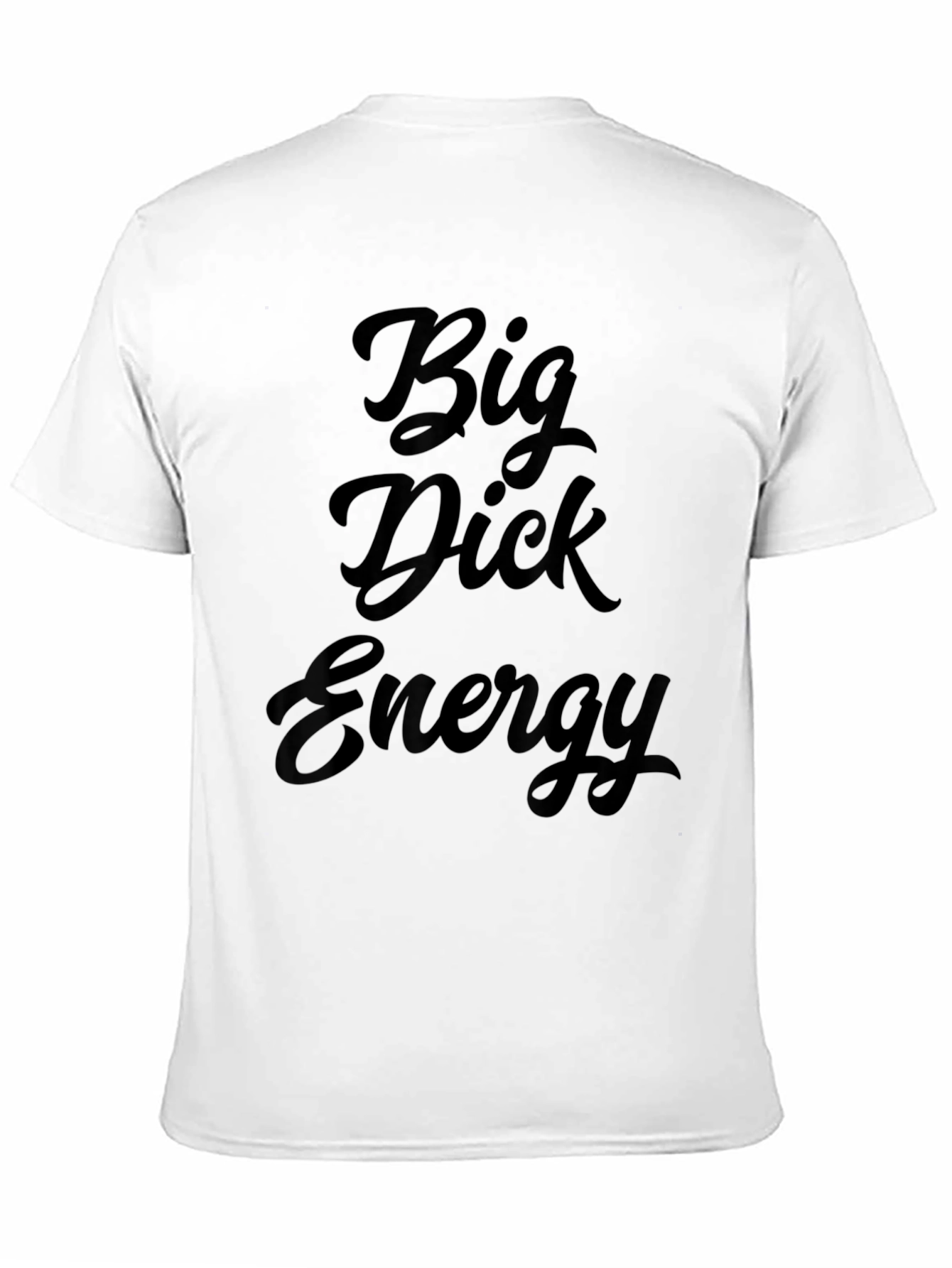 Big Dick Energy Black Graphic Tee