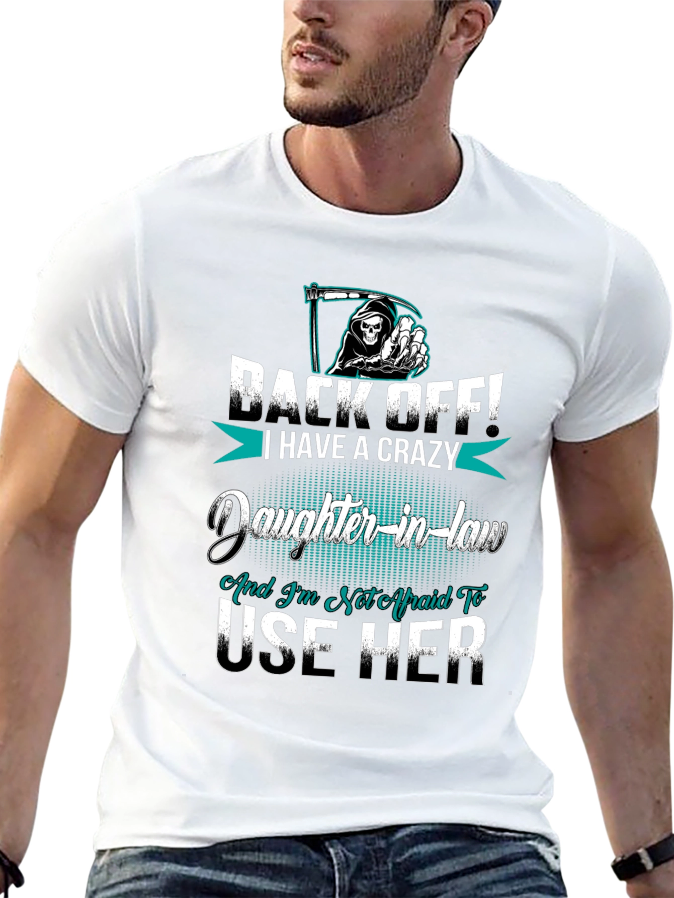 Crazy Daughter-in-Law Graphic T-Shirt