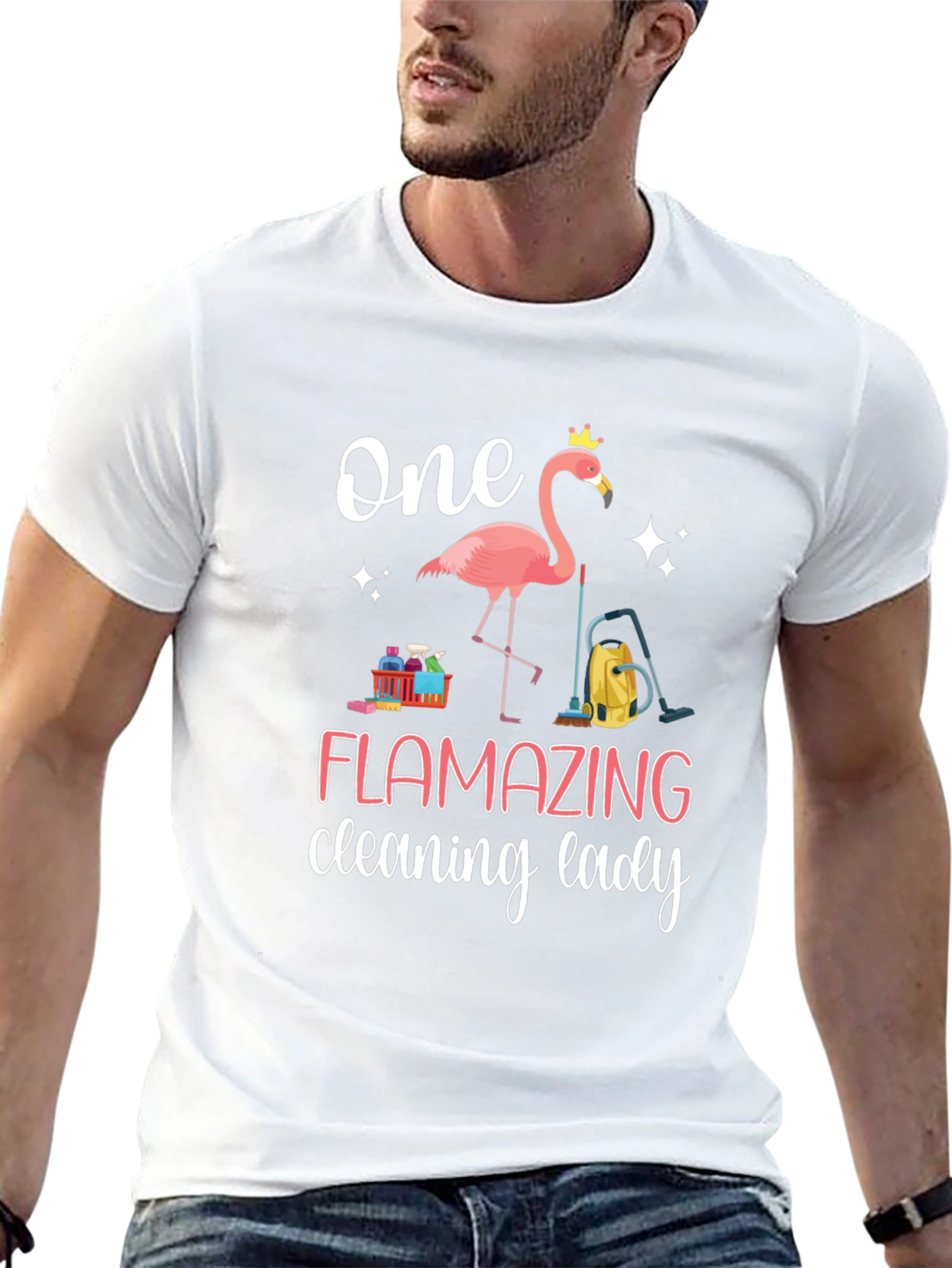 Flamazing Cleaning Lady T-Shirt