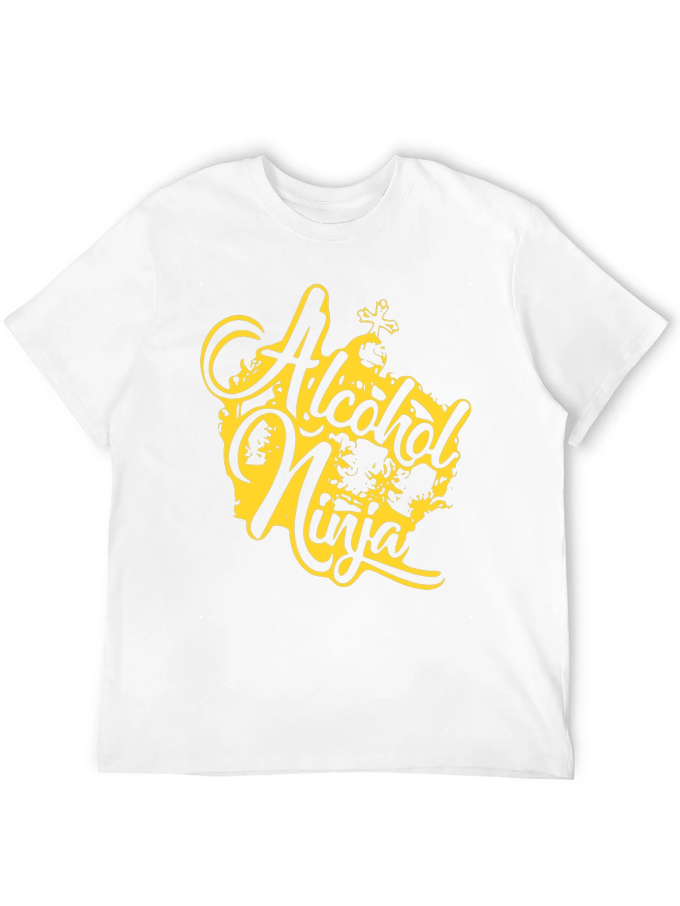 Alcohol Ninja Black Graphic Tee
