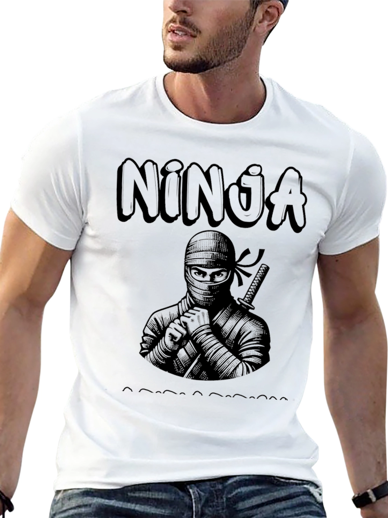 Ninja Graphic T-Shirt - Stealth Mode Activated