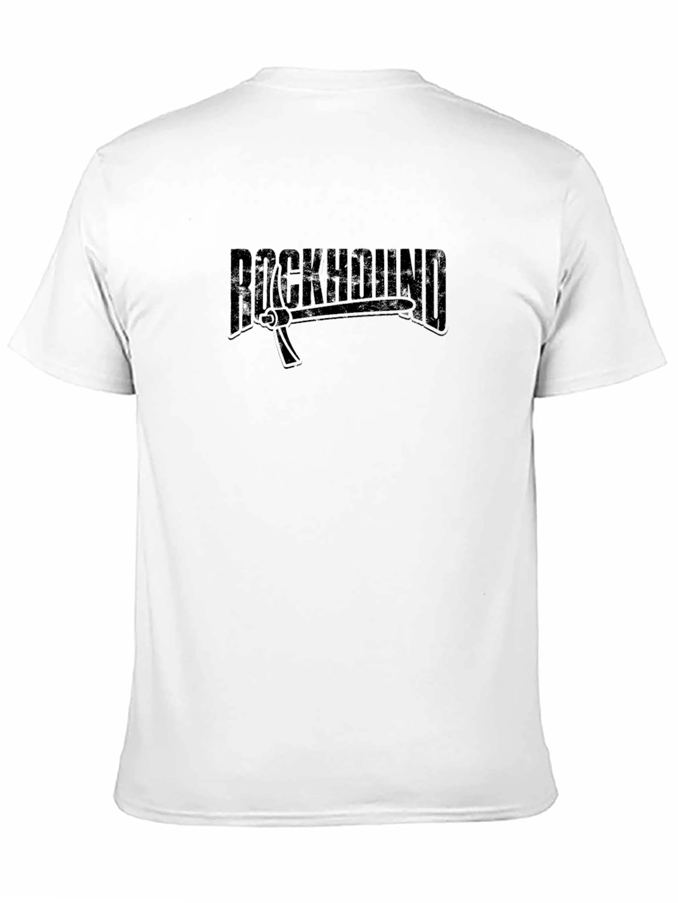 Rockhound Pickaxe Graphic T-Shirt - Black Cotton