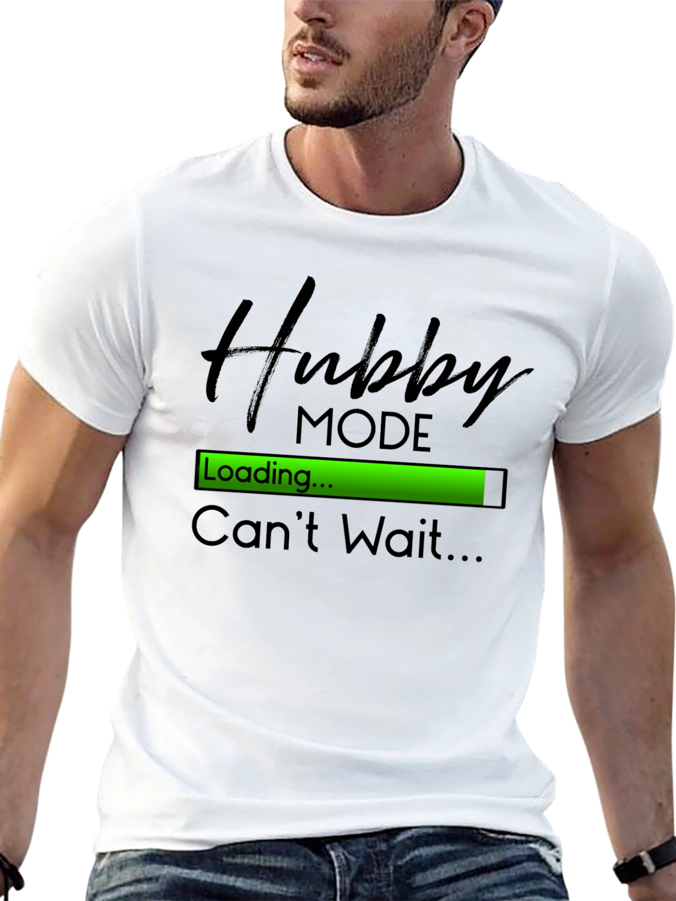Hubby Mode Loading T-Shirt - Groom to Be Apparel