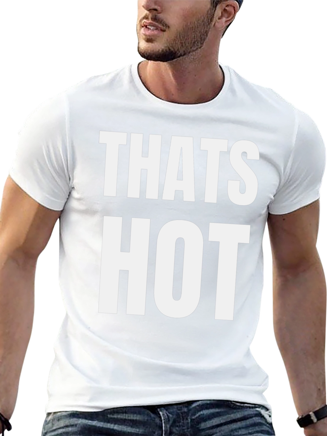 Thats Hot! Graphic Tee - Unisex Black T-Shirt