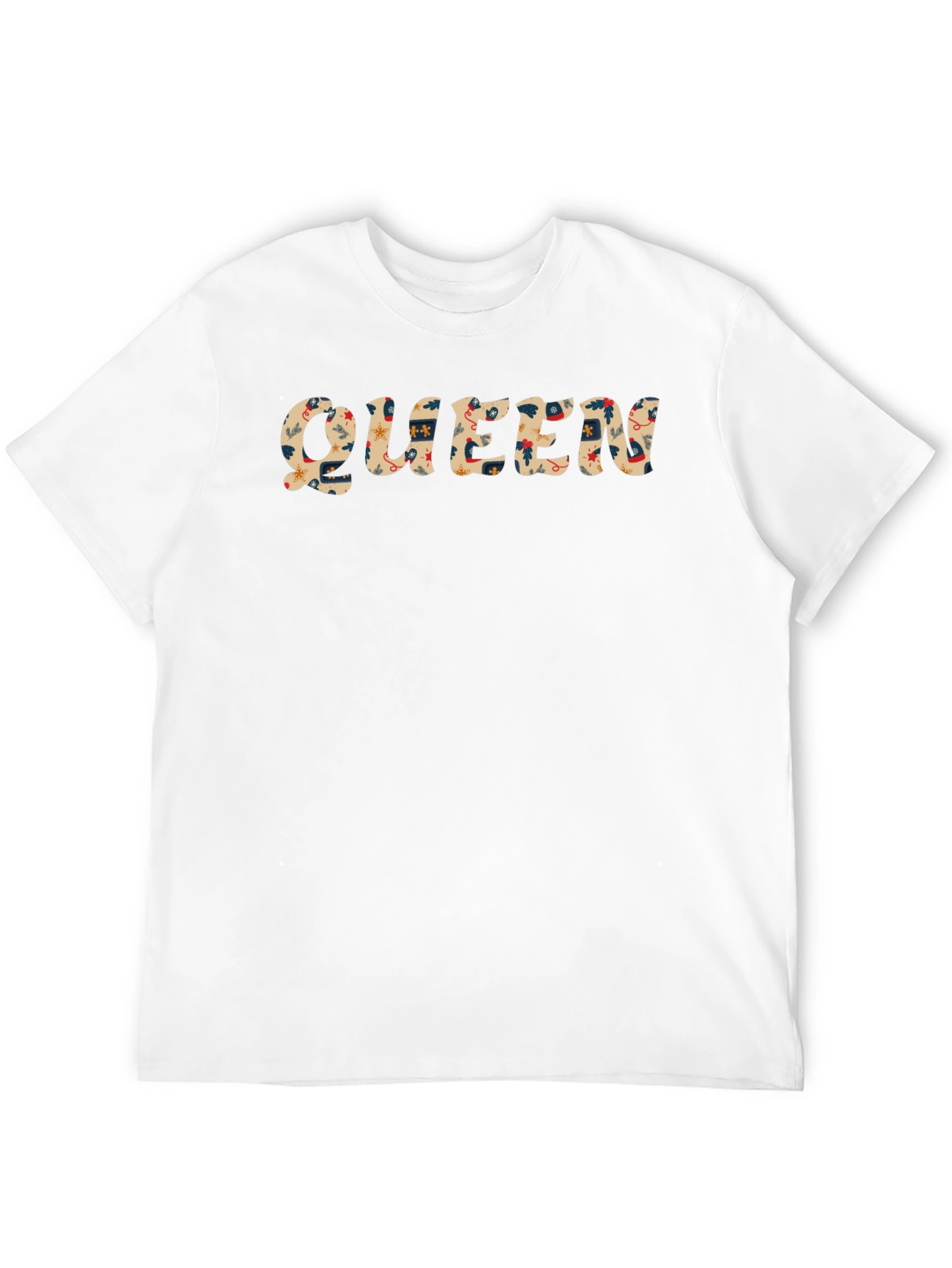 Queen Graphic Print Black T-Shirt