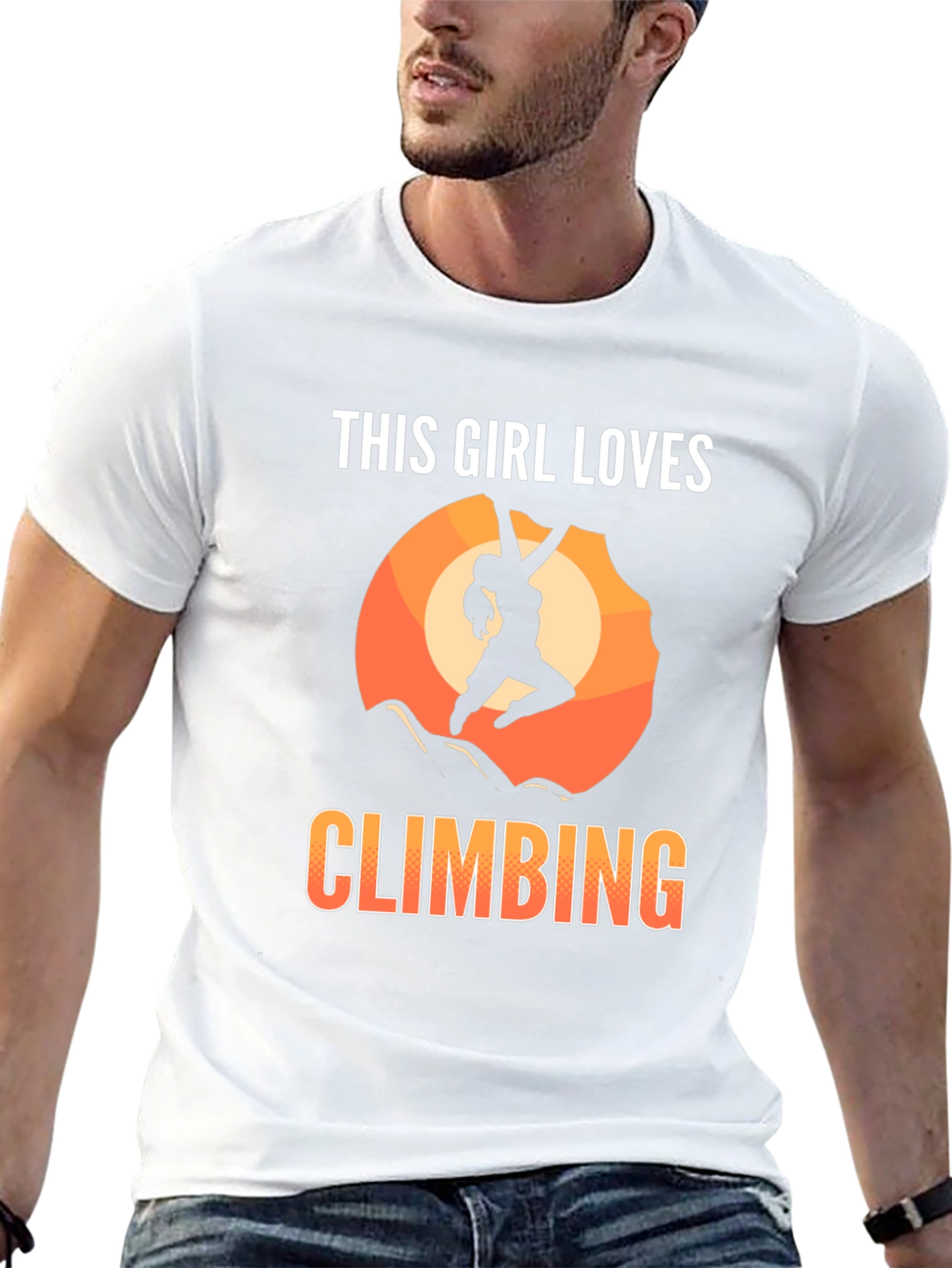 This Girl Loves Climbing Graphic Tee