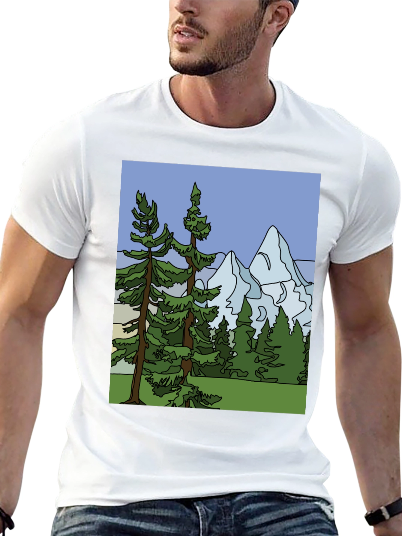 Mountain Scene T-Shirt