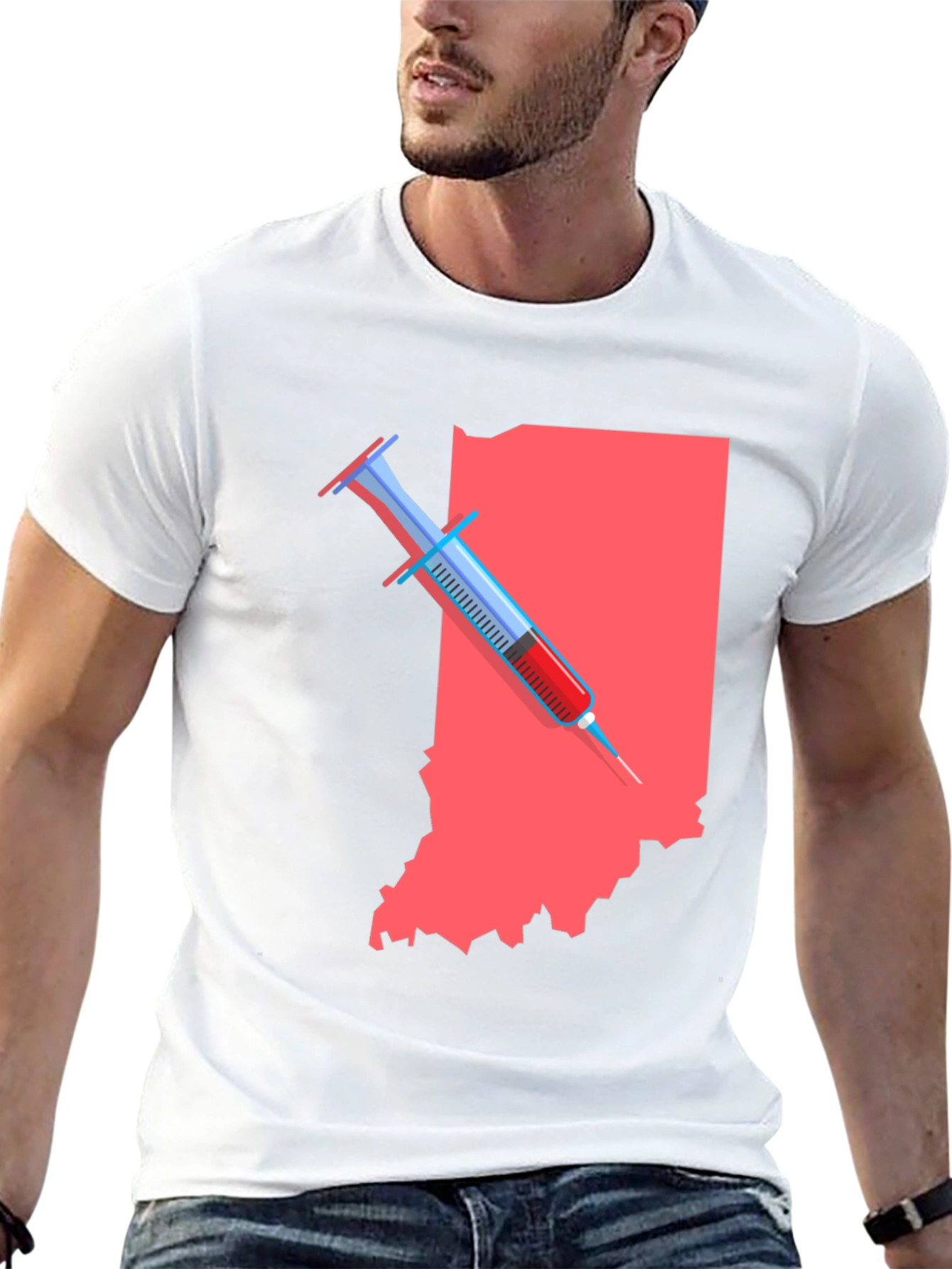 Indiana State Vaccination T-Shirt