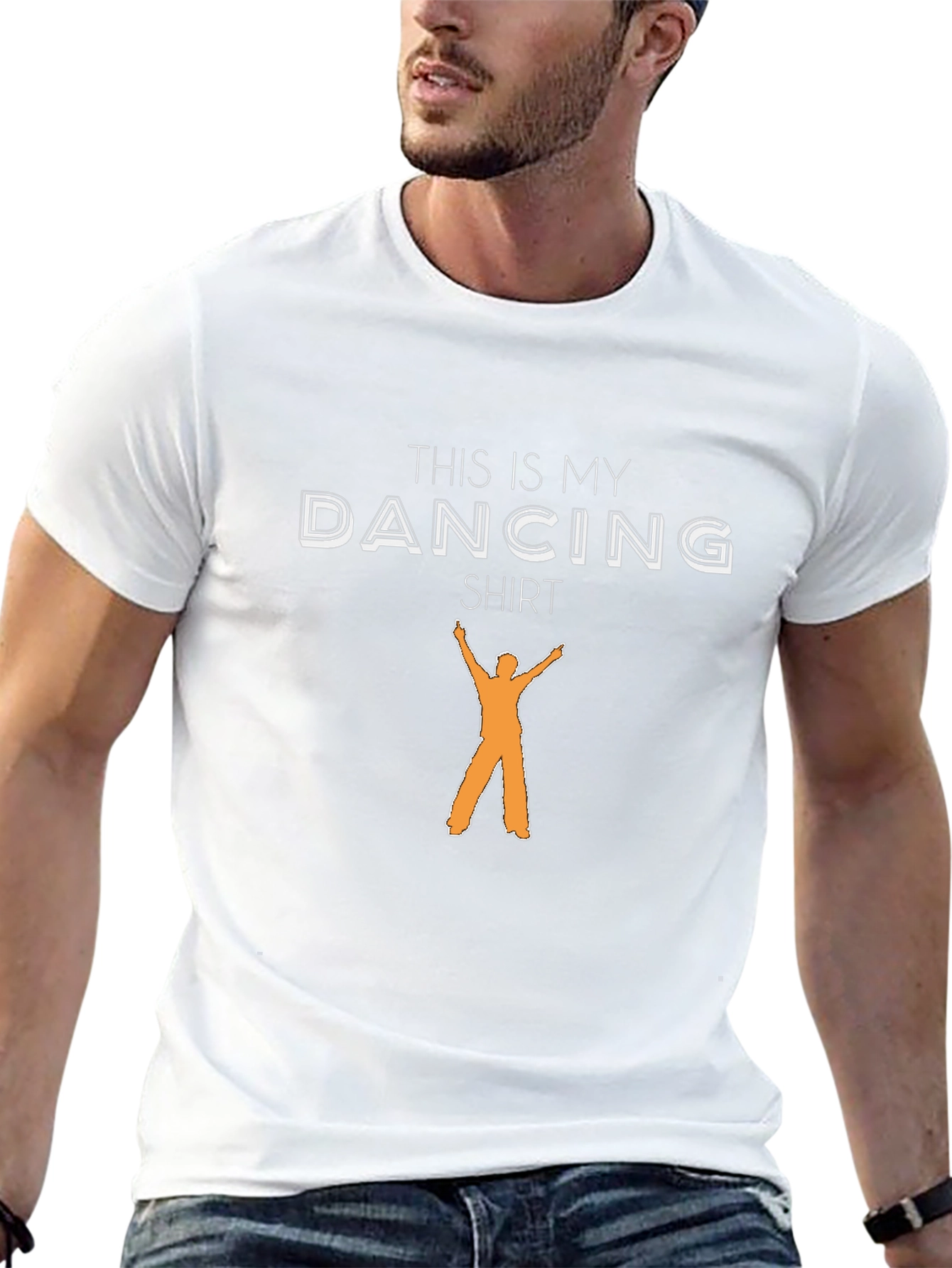 Dancing Shirt Graphic Tee - Black