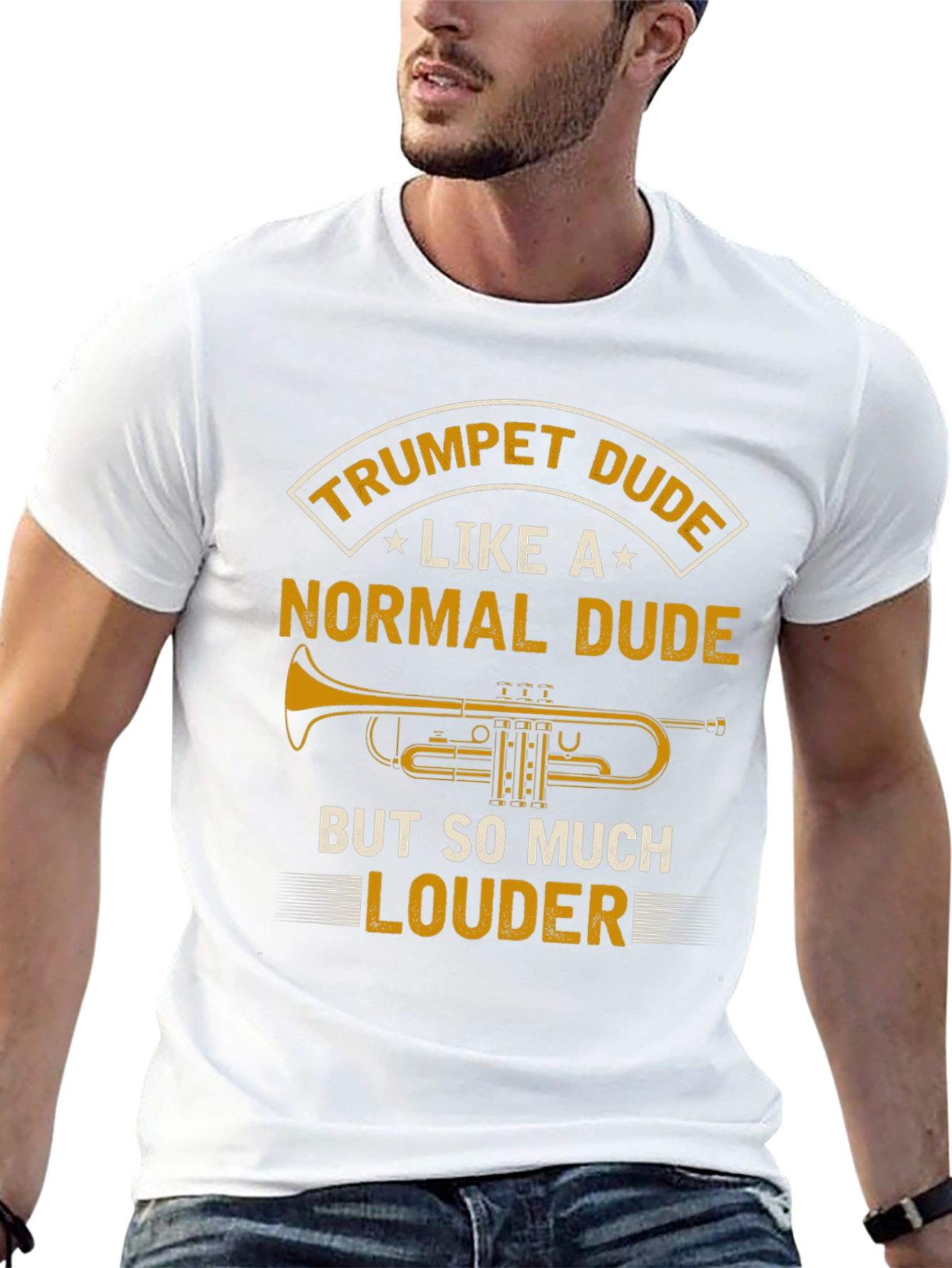 Trumpet Dude Graphic Tee
