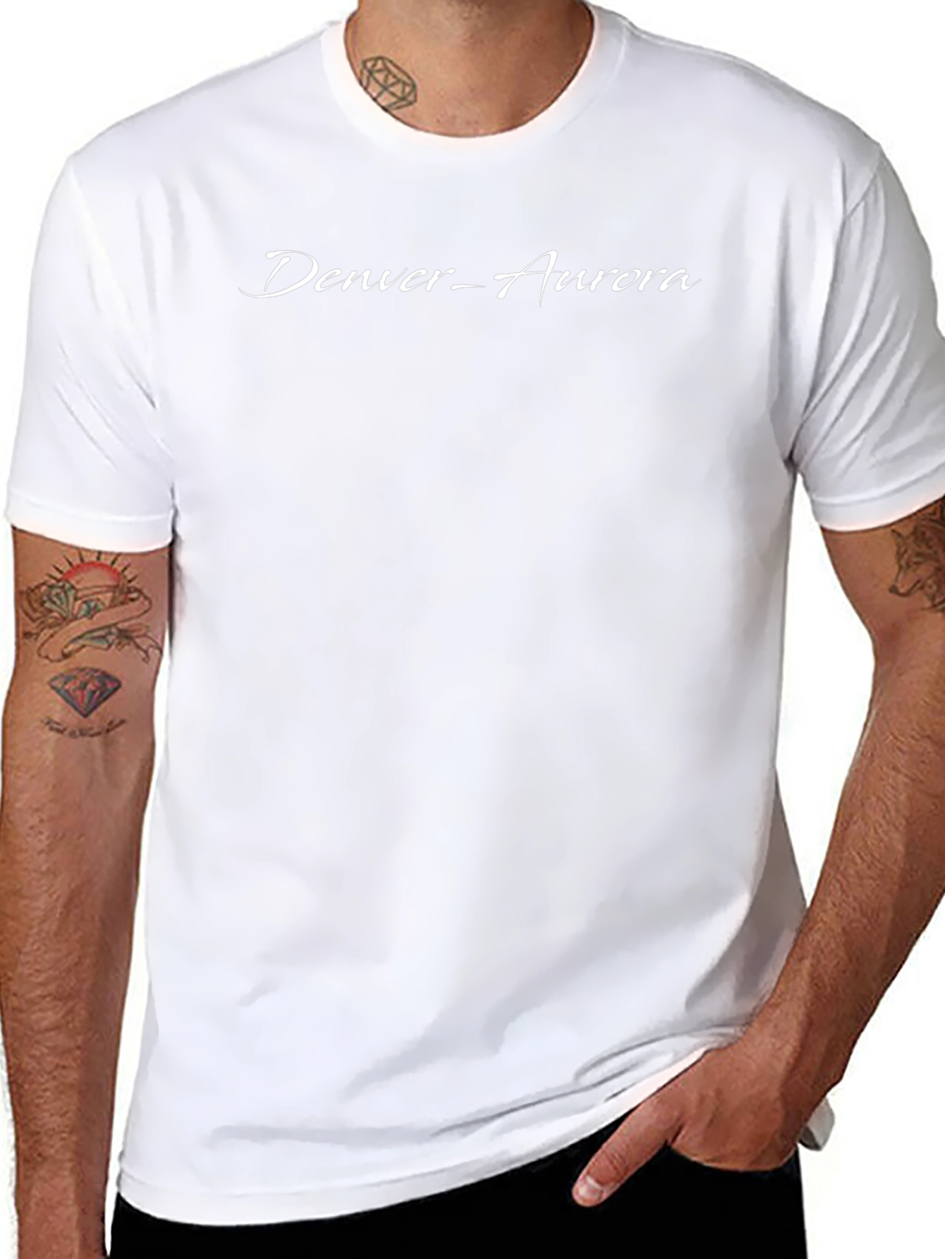 Denver-Aurora T-Shirt - Classic Black Tee
