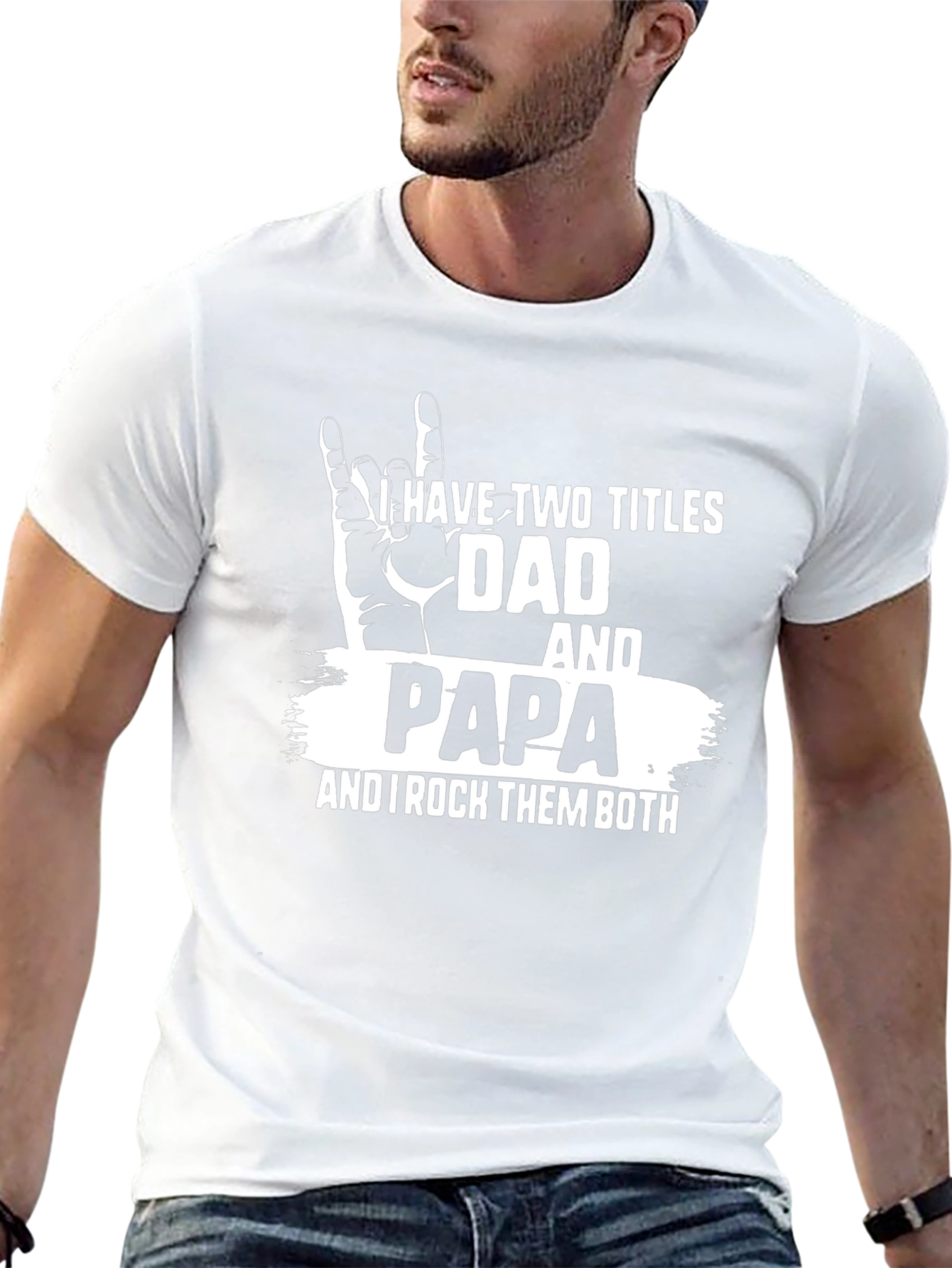 Dad and Papa Rock T-Shirt