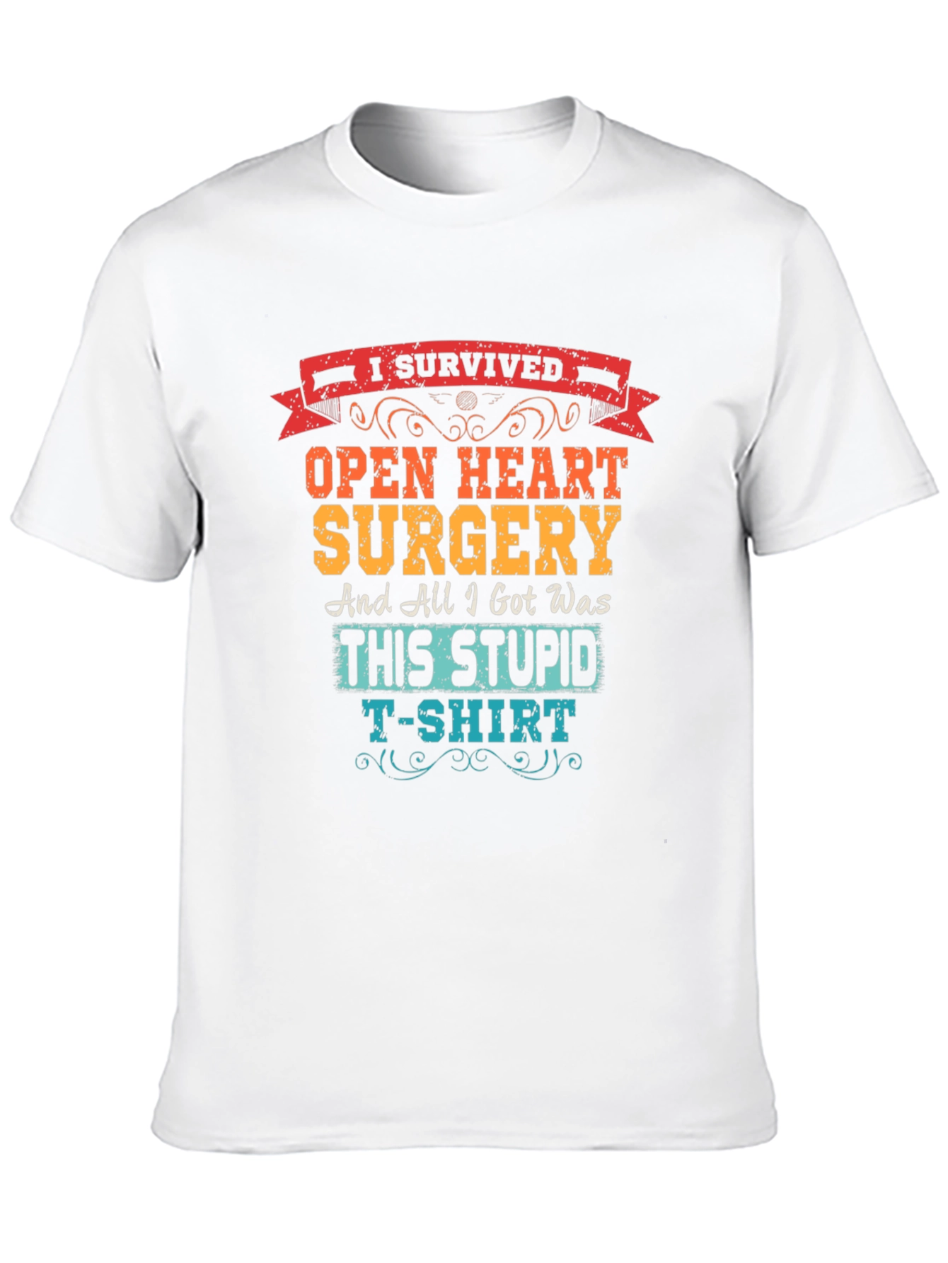 I Survived Open Heart Surgery T-Shirt
