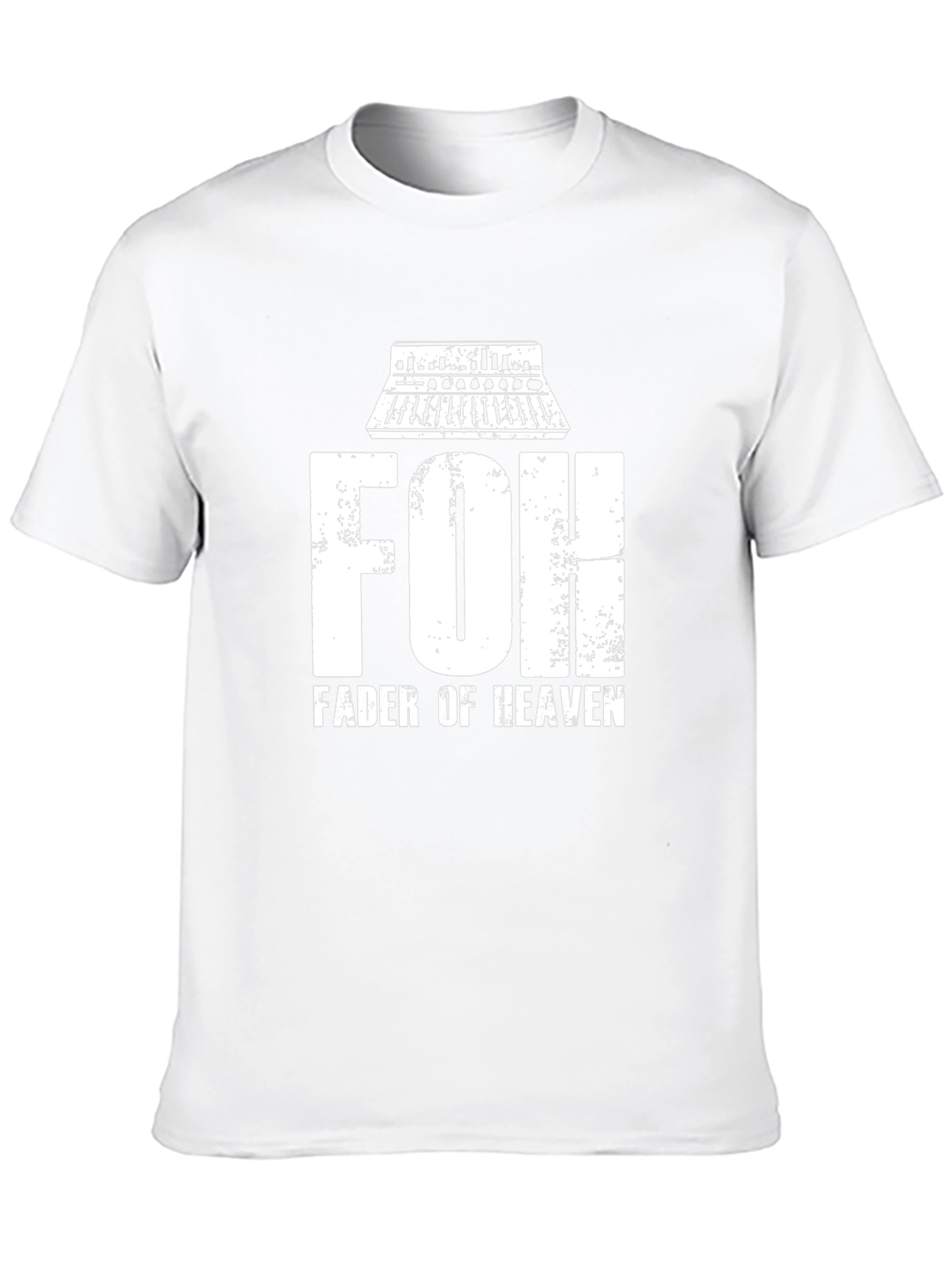 FOH Fader of Heaven Black T-Shirt