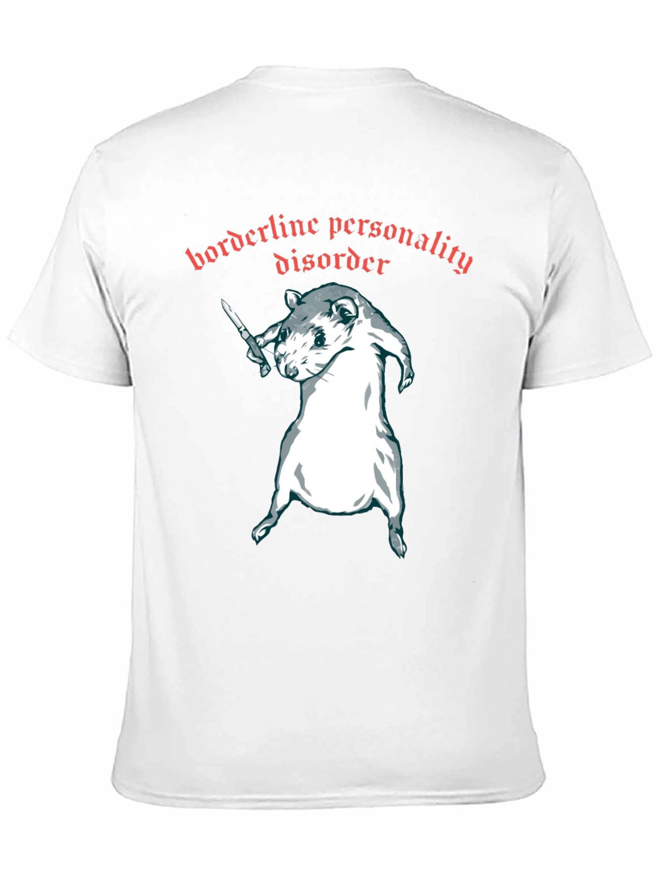 Borderline Personality Disorder Rat T-Shirt