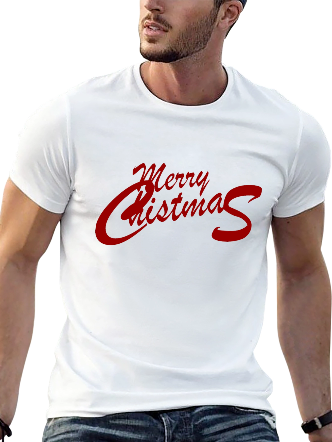 Merry Christmas Graphic T-Shirt - Holiday Style