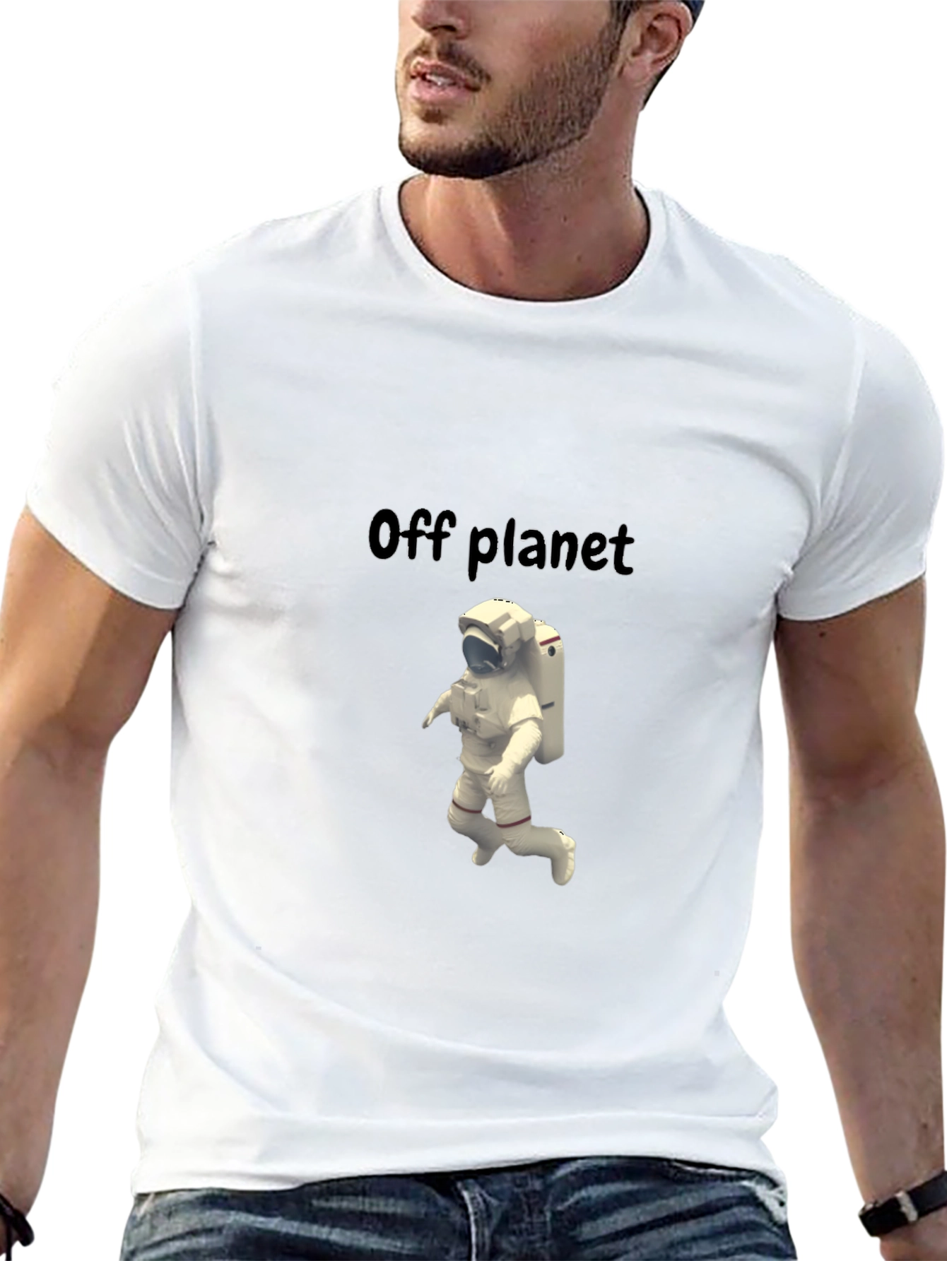 Off Planet Astronaut Graphic T-Shirt