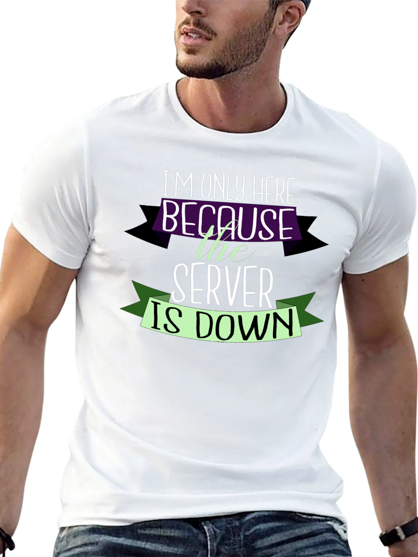 Server Down Funny IT T-Shirt